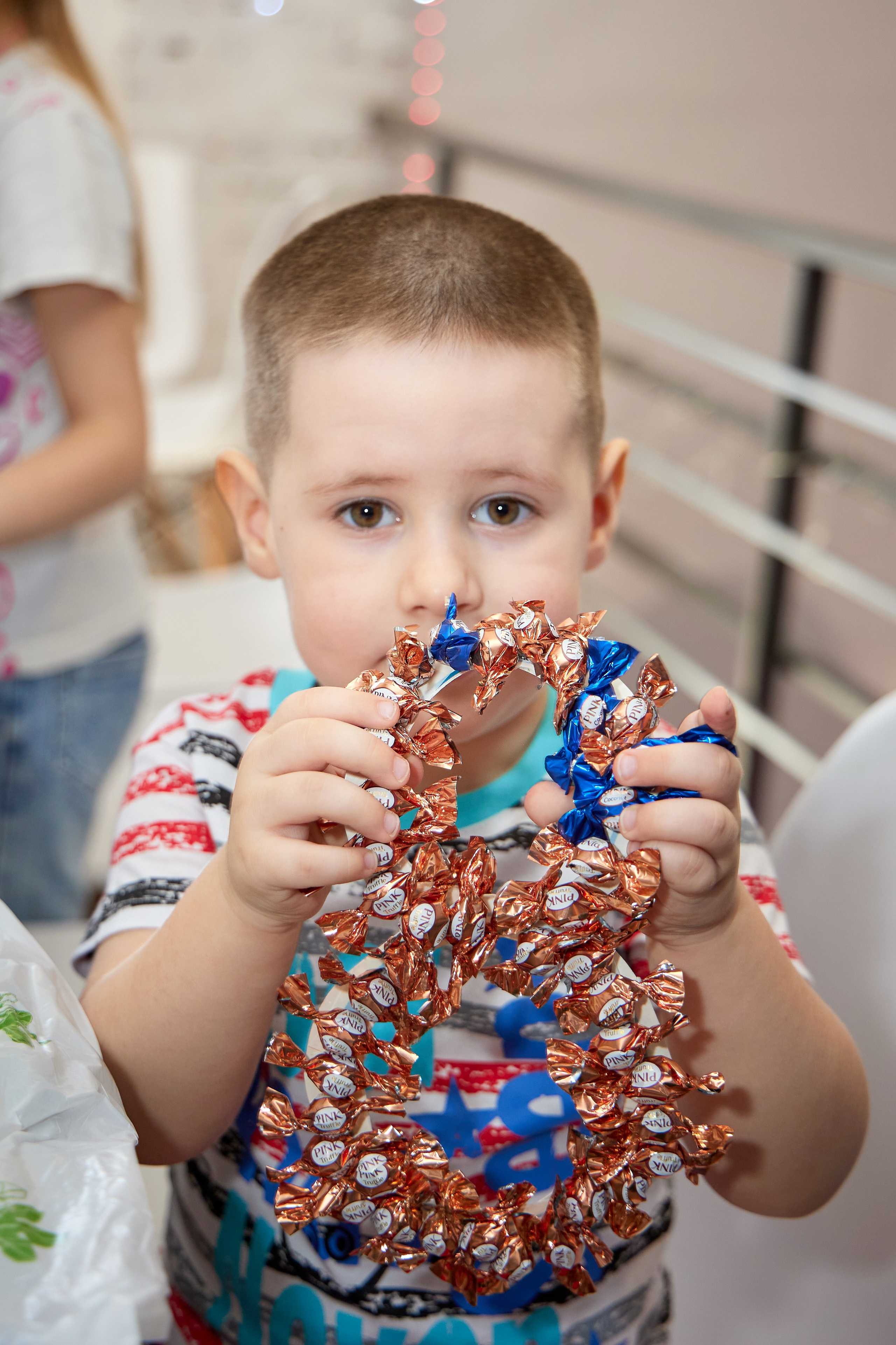 Репортажные кадры с детских праздников