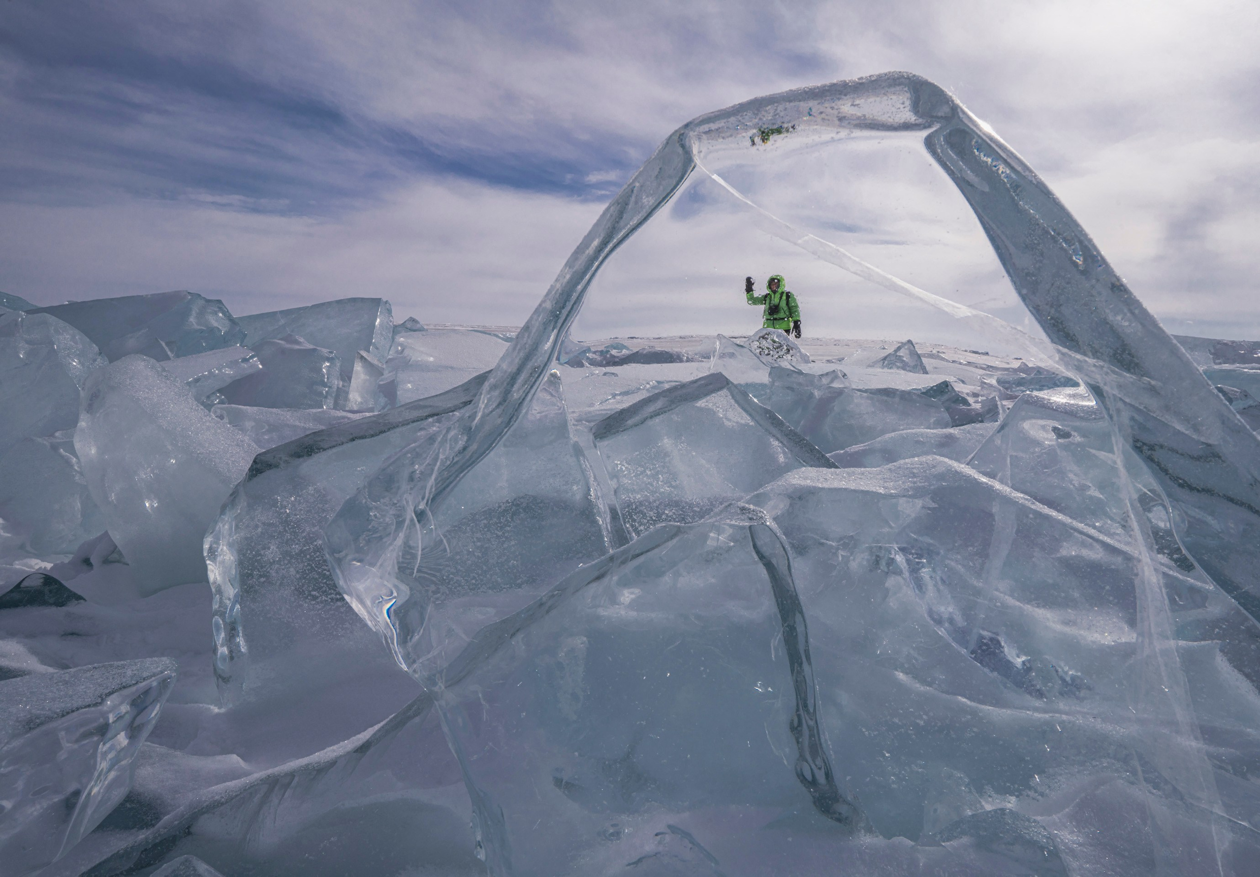 Байкал (март 2021). Фотограф Сергей Танков