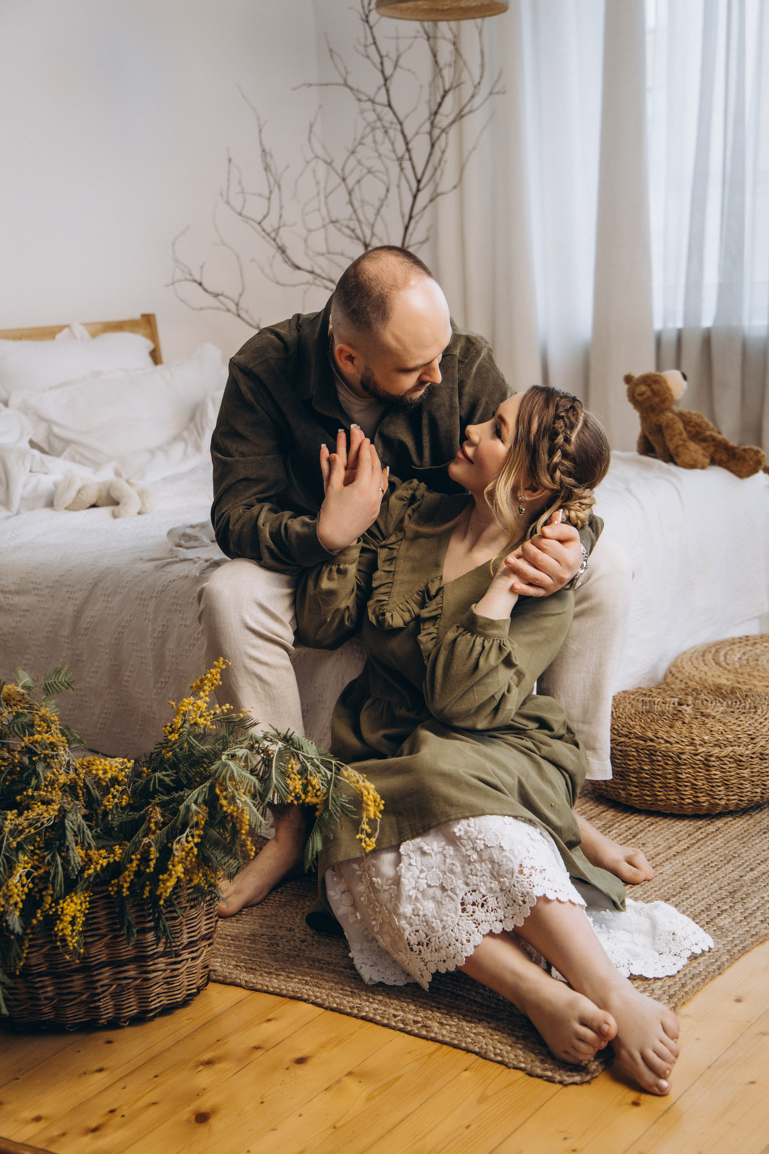 Юлия с семьёй