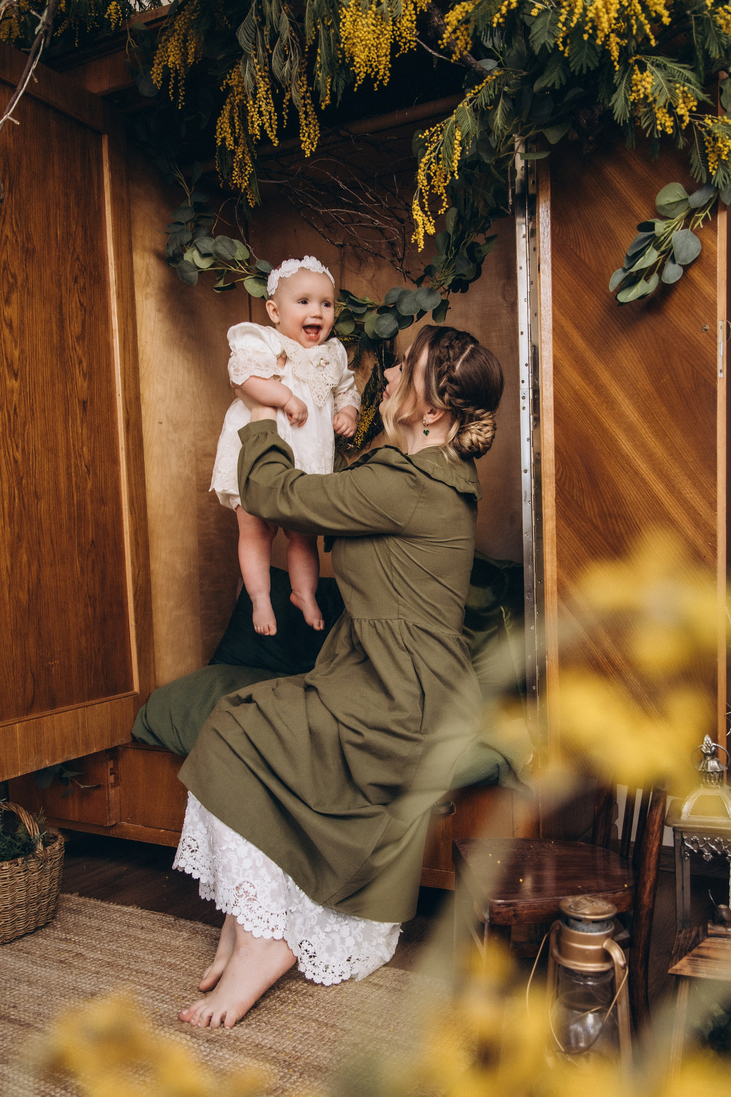 Юлия с семьёй