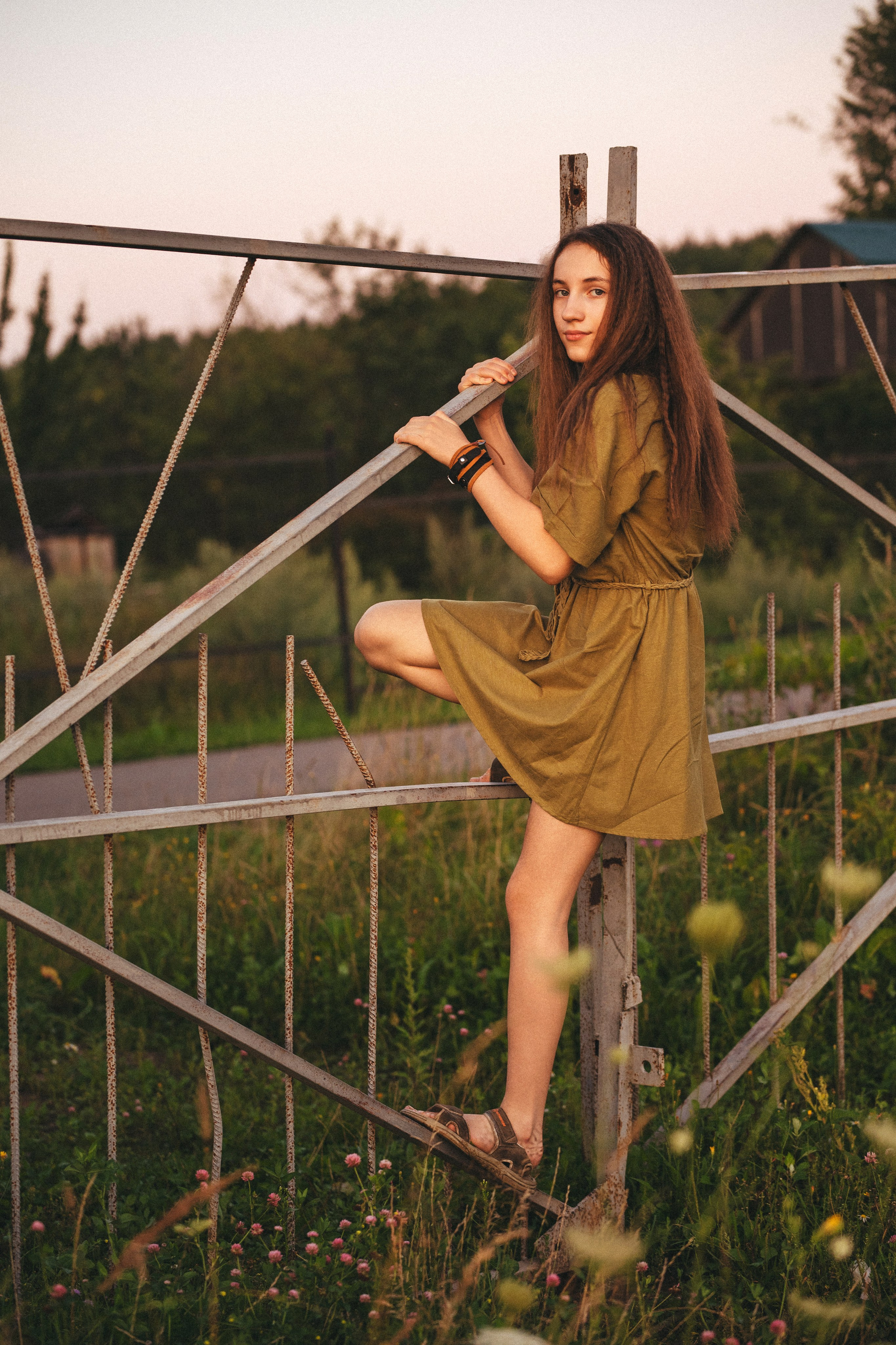 Закат для нее. Выпускные альбомы Москва и МО. Школьный и семейный фотограф