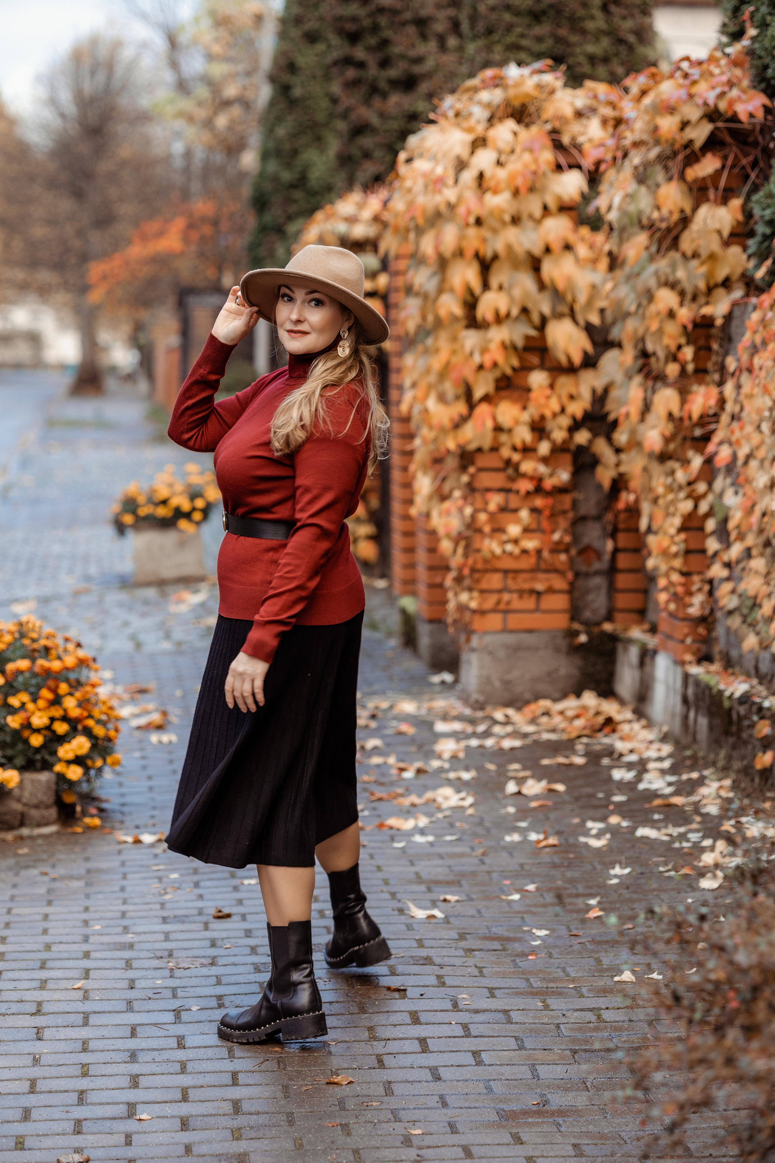 Прогулка по Амалиенау осень. Фотограф в Калининграде свадебная фотография, репортажная, фотосессии