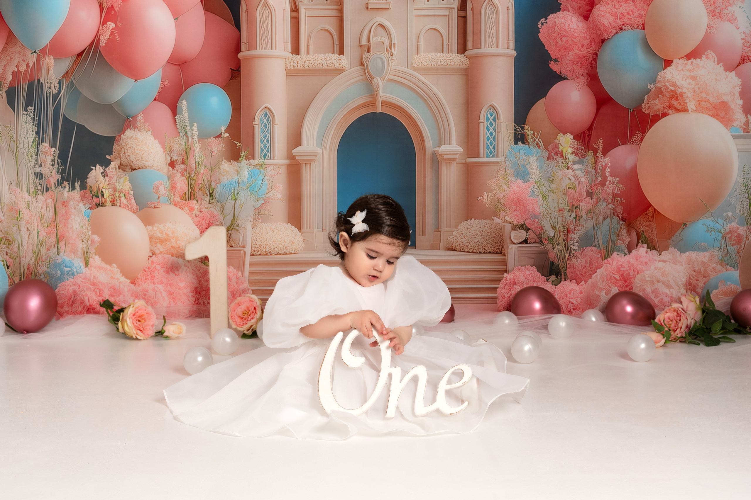 С тортиком. Фотограф новорождённых Псков