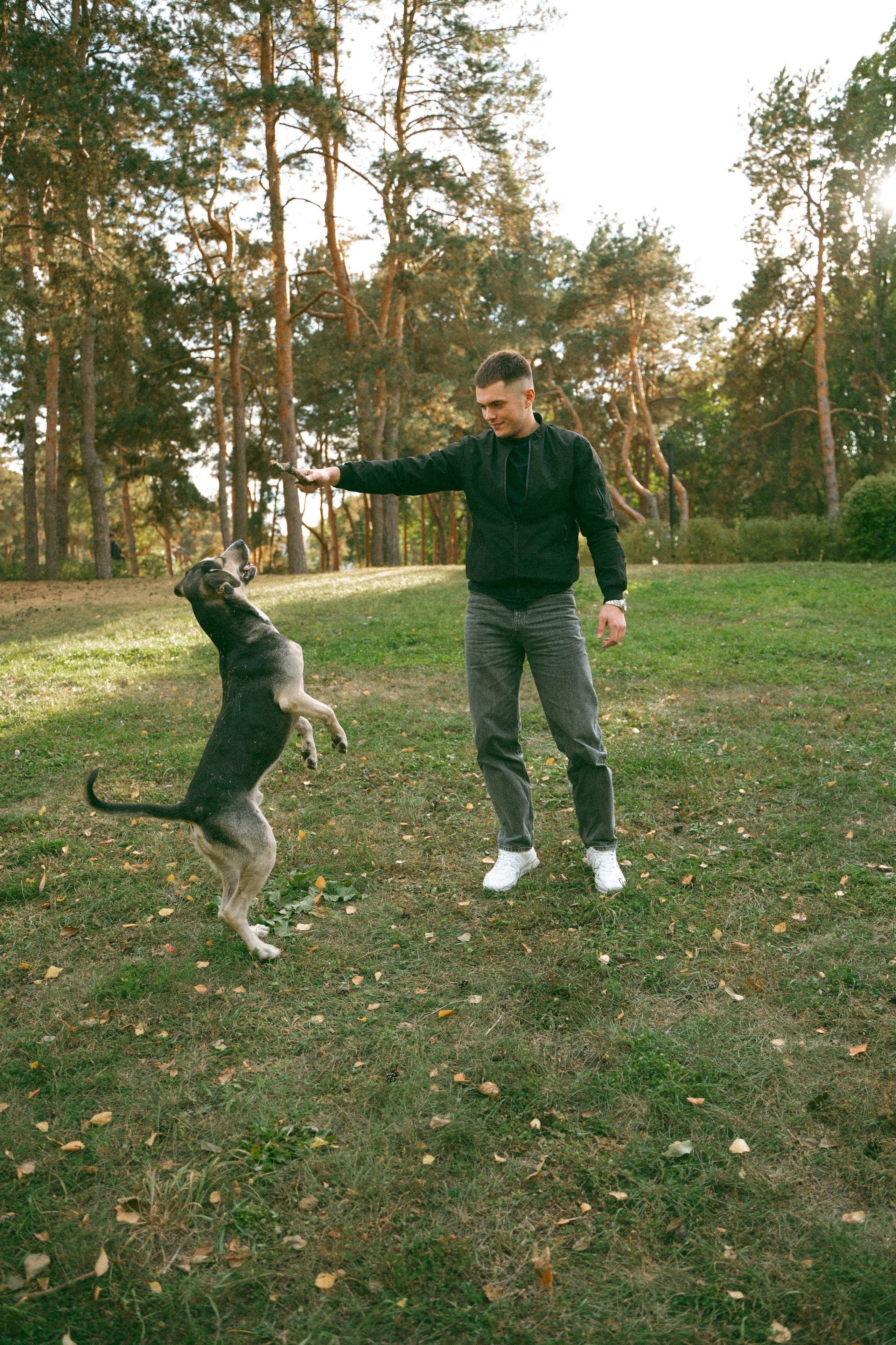 Прогулка в парке. Фотограф Мария Зайчик