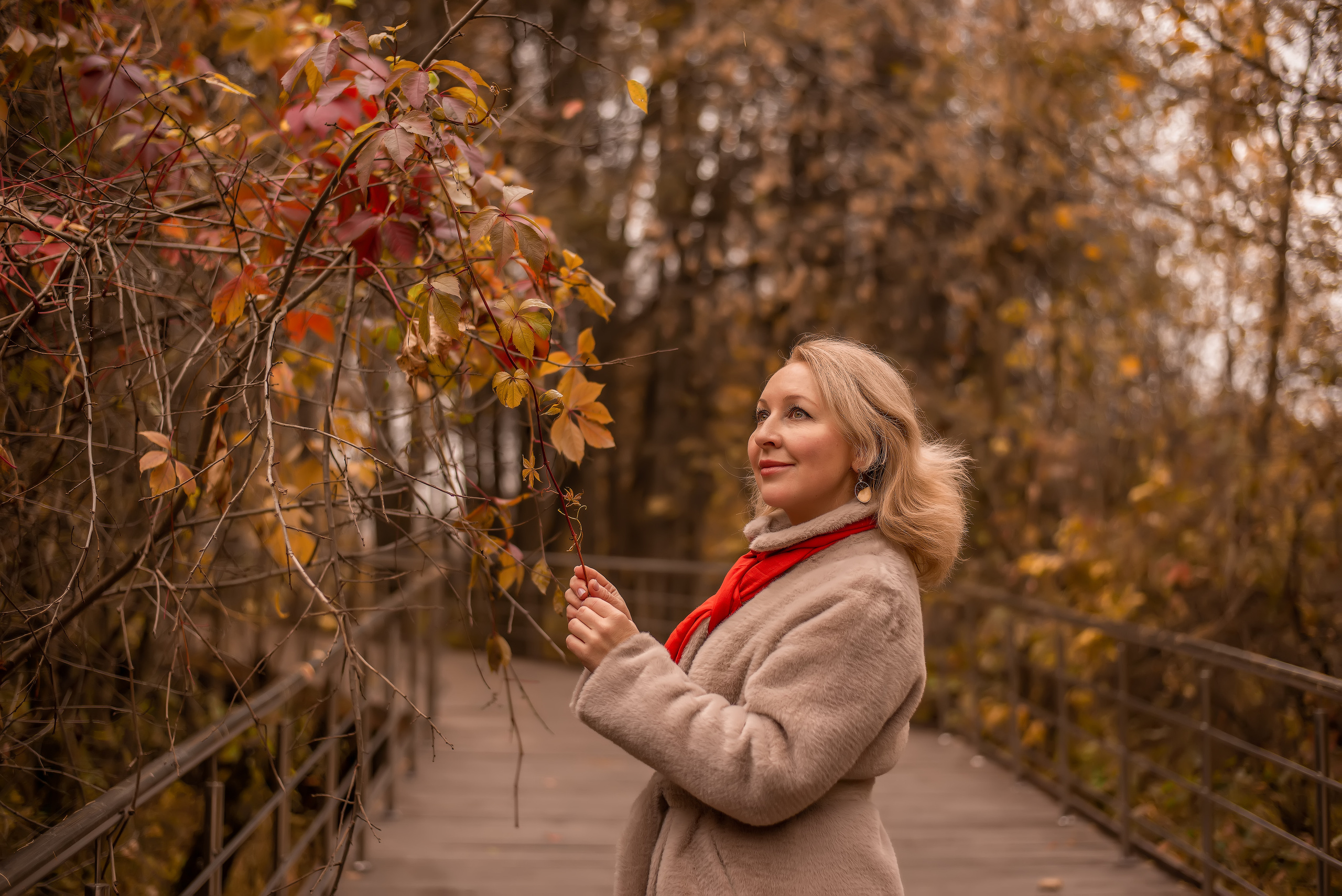 Осенняя фотопрогулка в Дэндропарке. Фотограф • Фототерапевт г. Москва