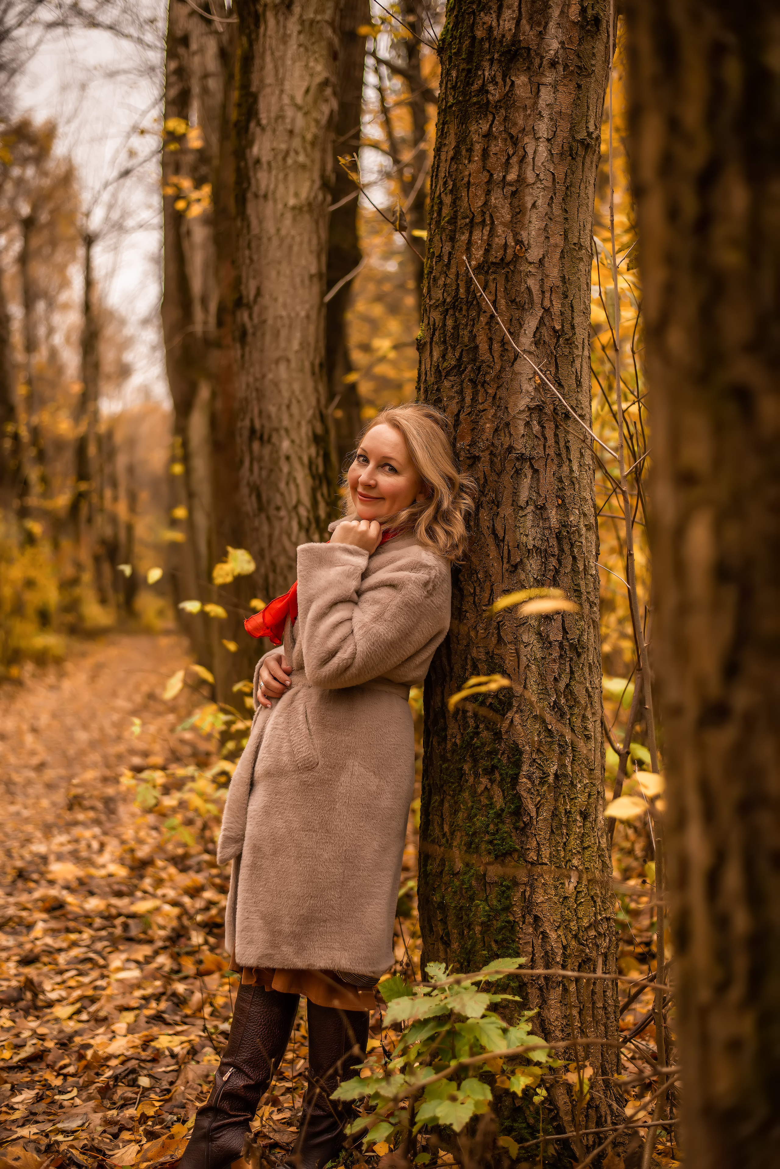 Осенняя съемка в парке