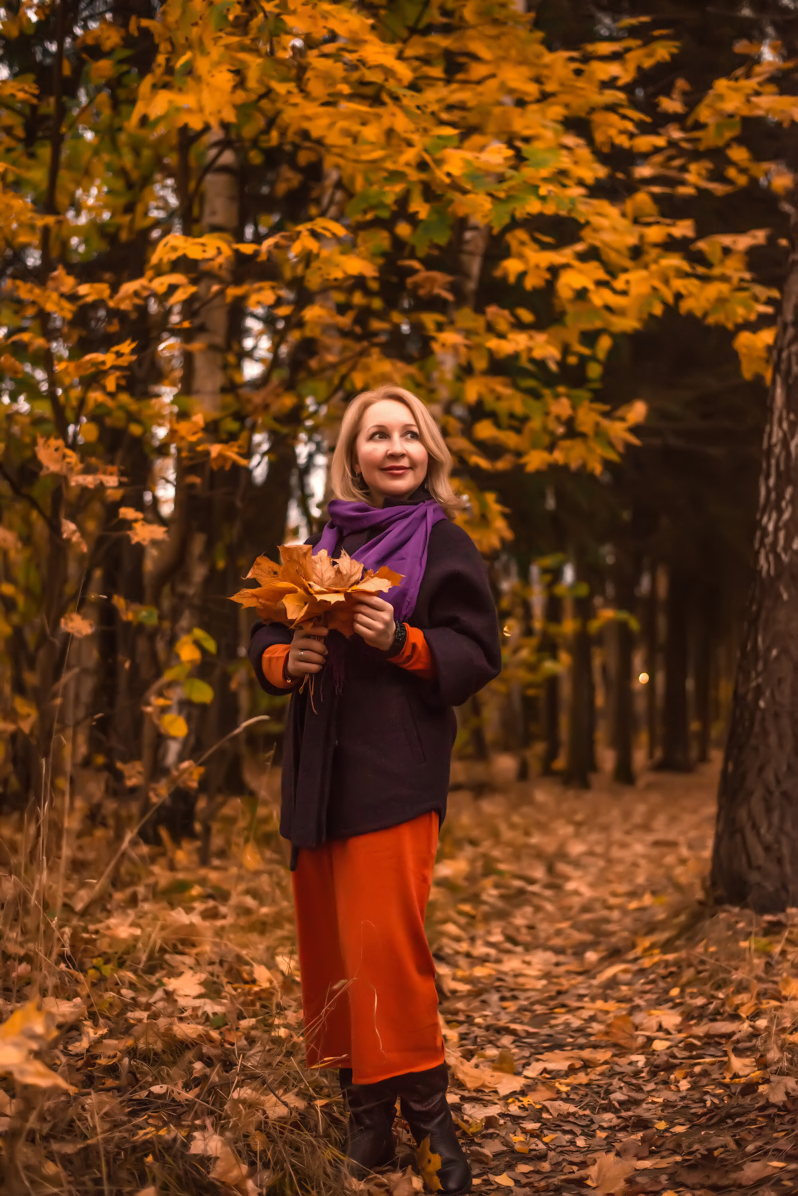 Тропинка в осеннем парке