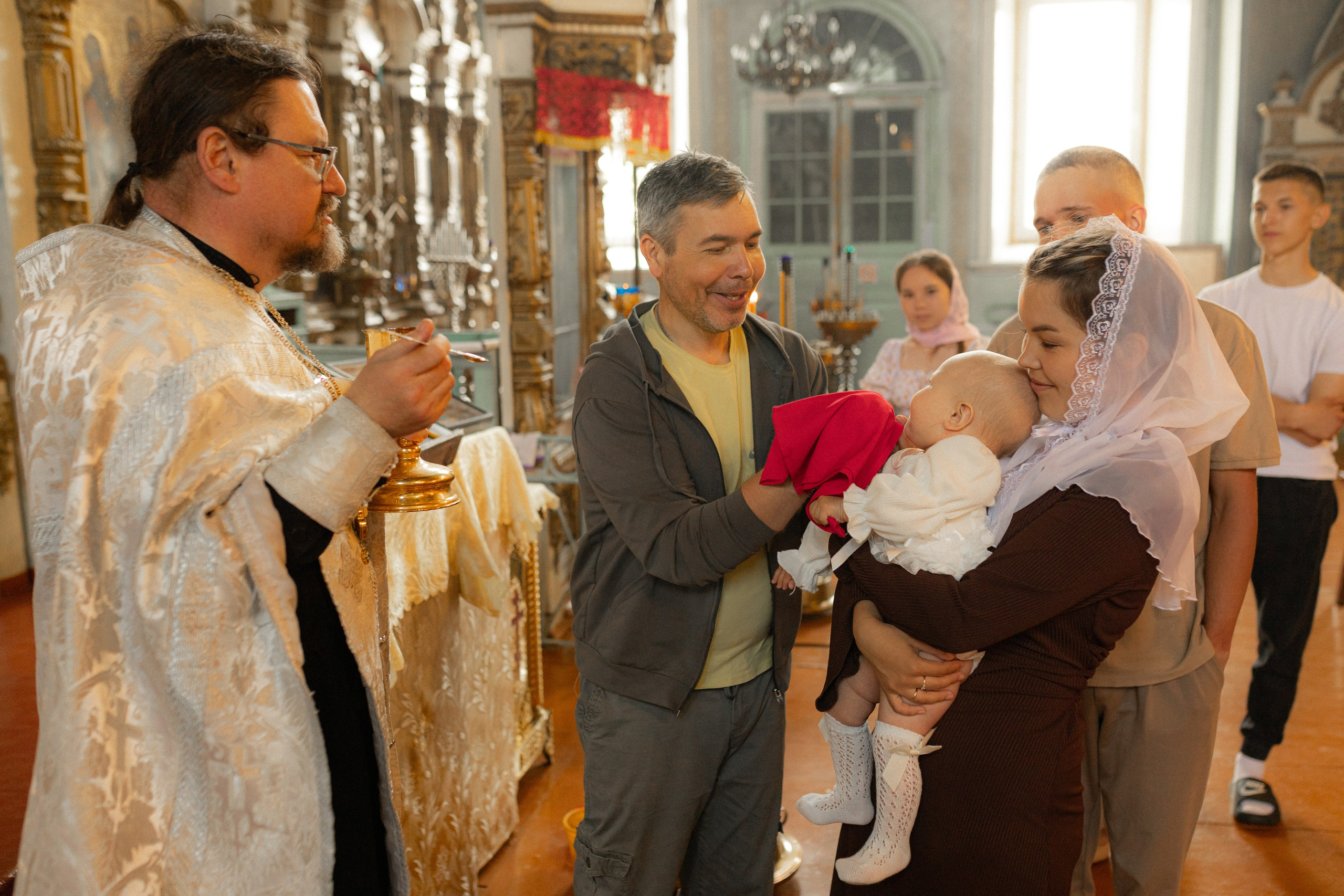 Крестины. Фотограф Татьяна Семенова