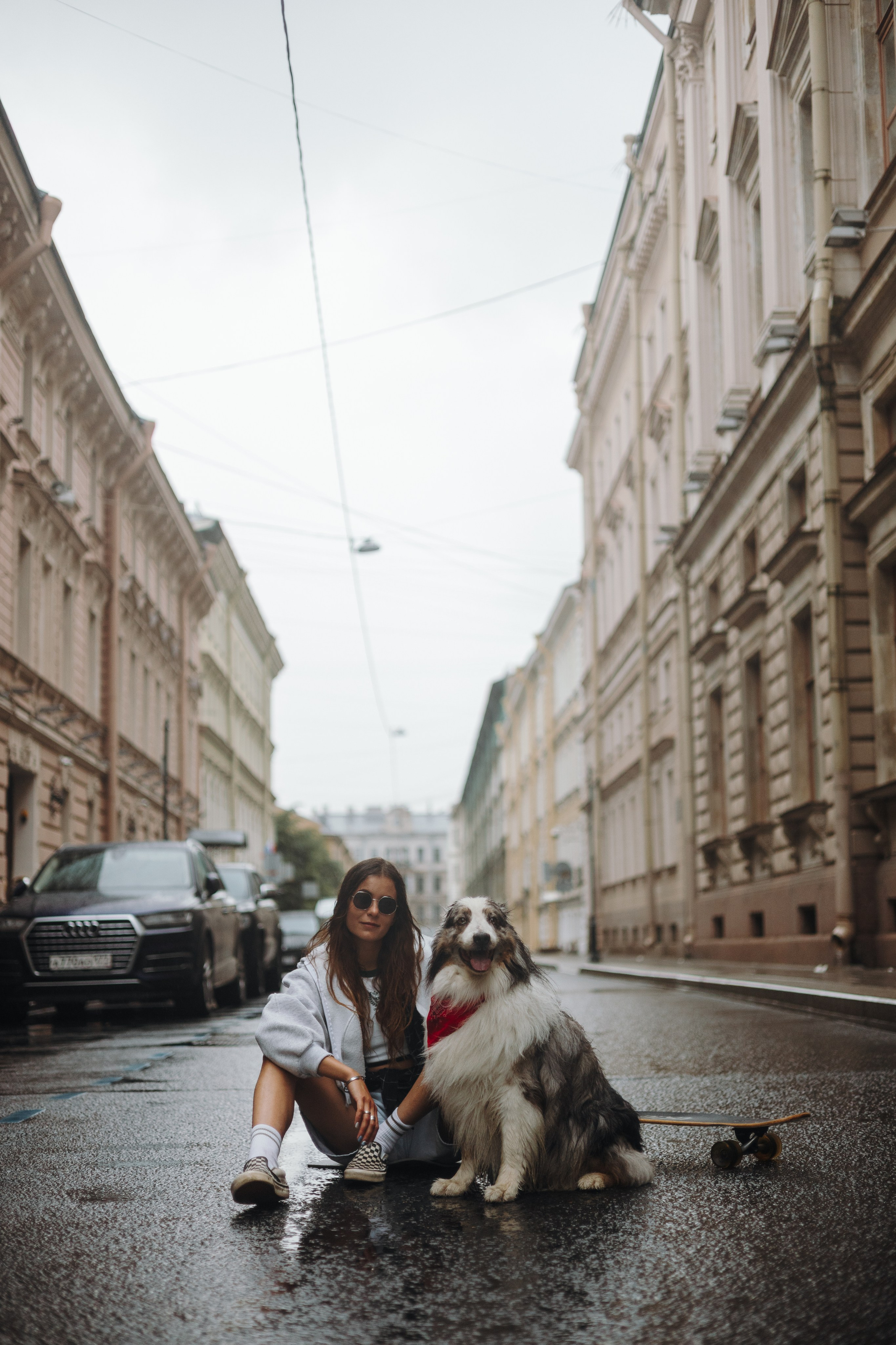 Маша и Локи. Фотограф животных Евгения Верцинская