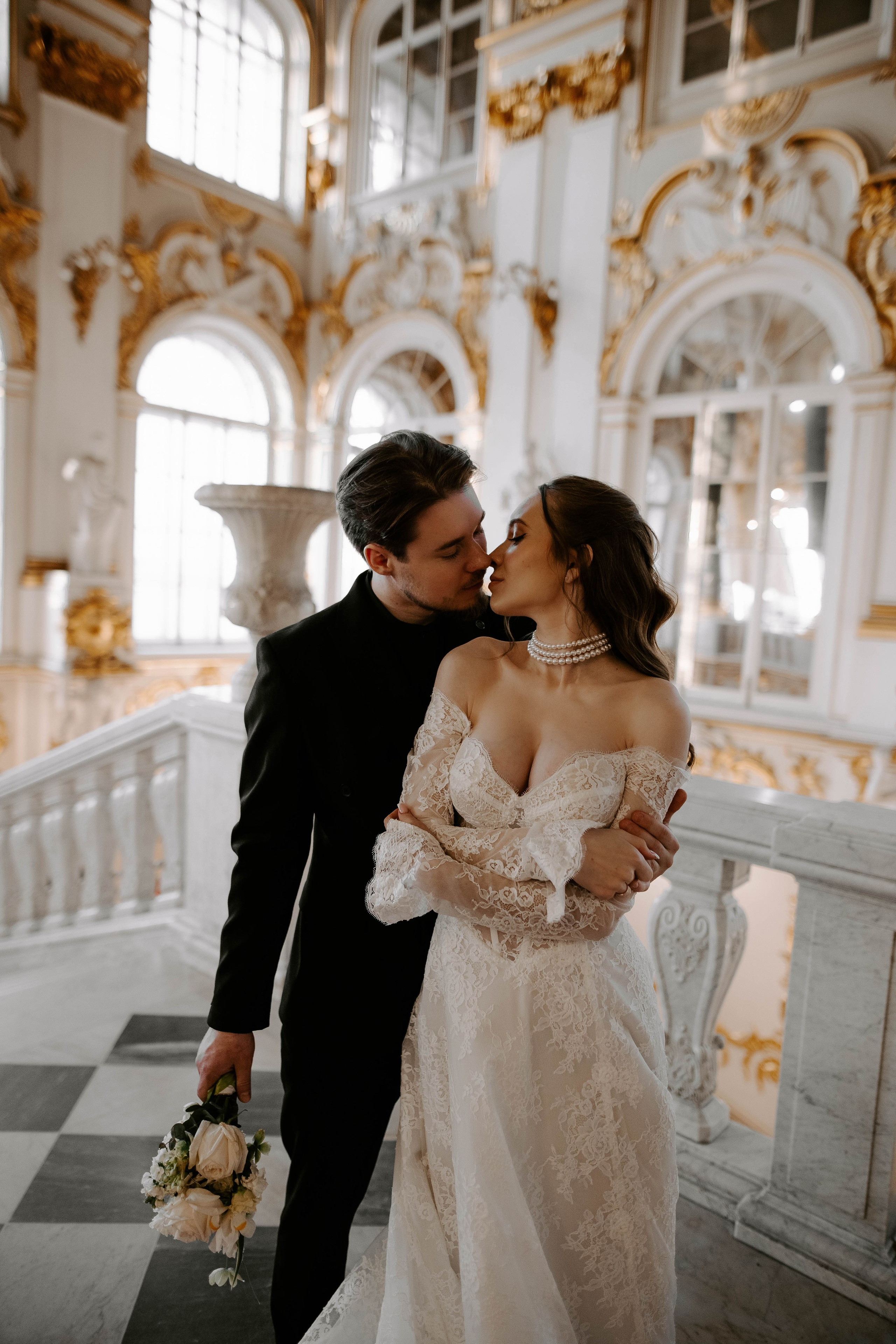 Ольга и Глеб / Эрмитаж. Фотограф Veronika Potaseva