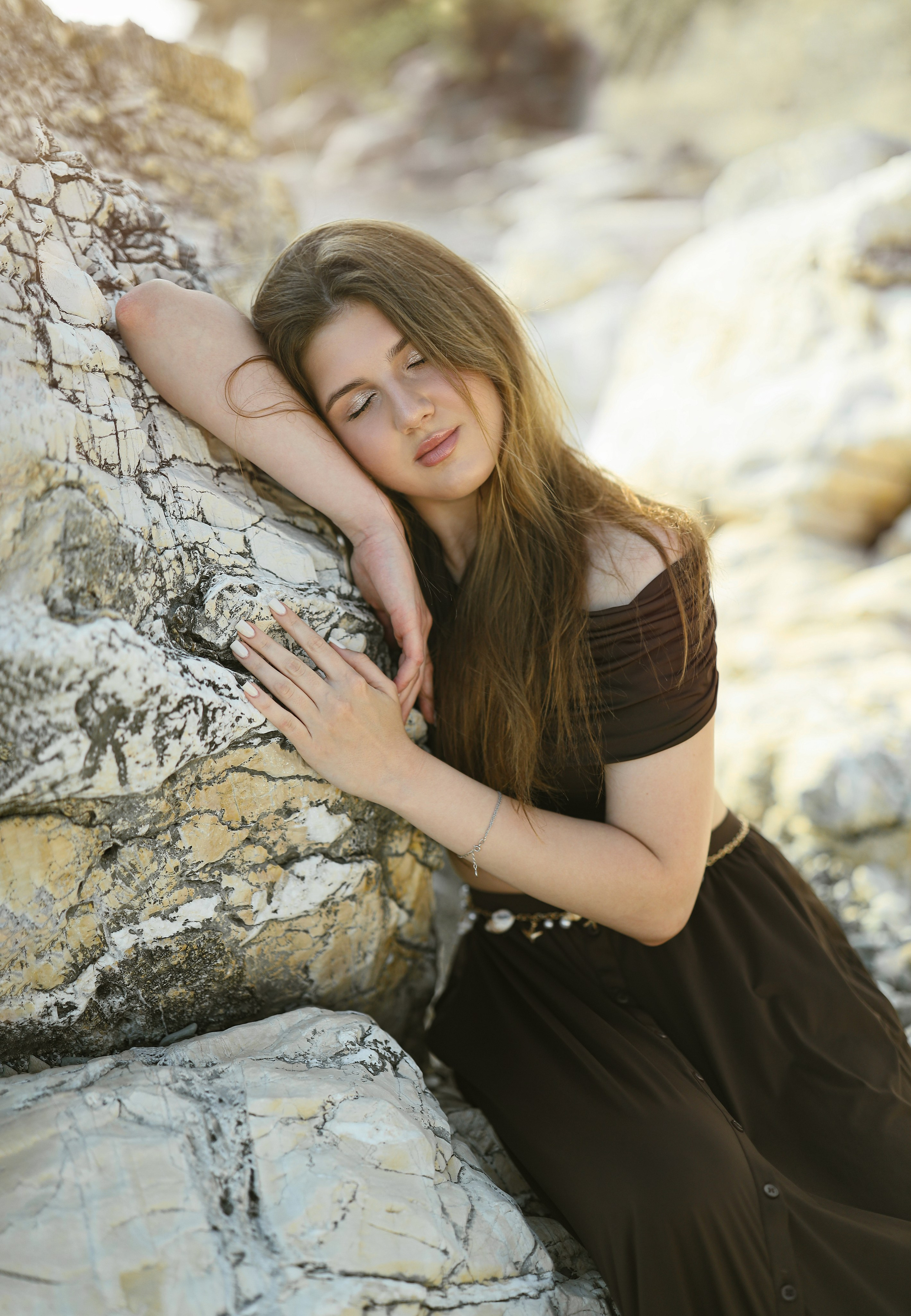 Фотосессия на Белых скалах. Цандрипш. для Елизаветы. Свадебный и семейный фотограф в Абхазии Жанна Соснина