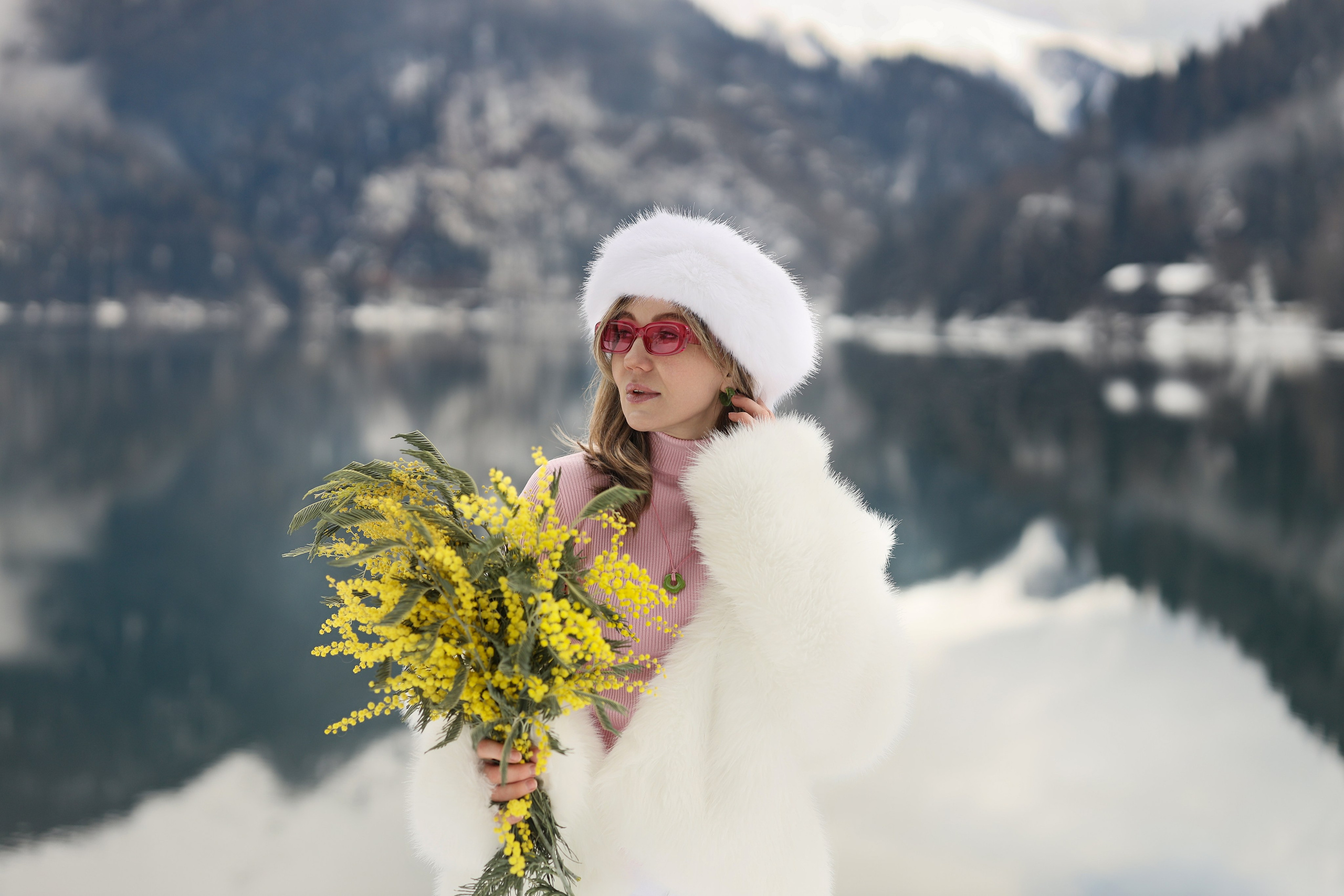 Зимняя Рица. Фотосессия для Ольги. Свадебный и семейный фотограф в Абхазии Жанна Соснина