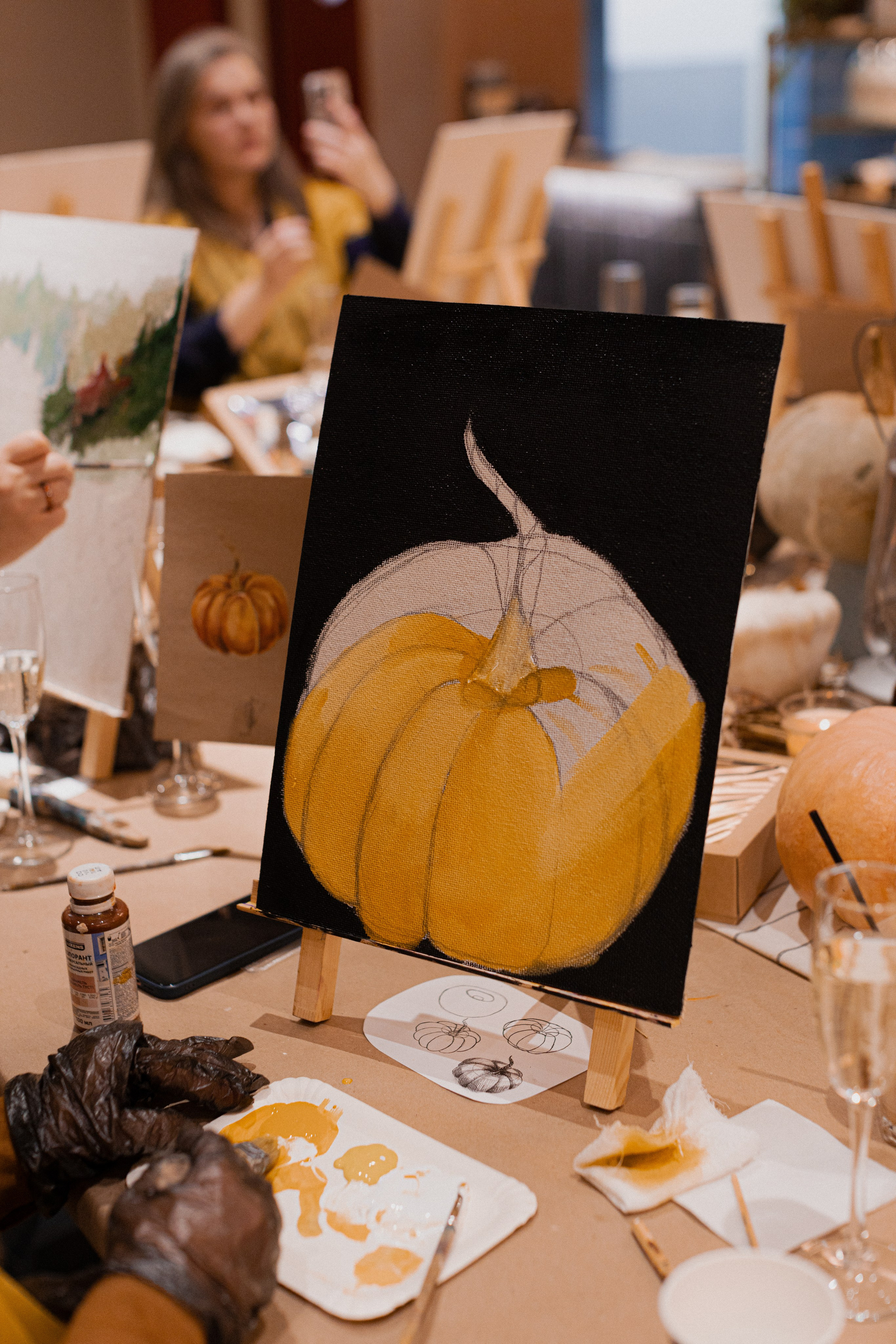 Мк Тыквы. Анастасия Ракчеева Художник