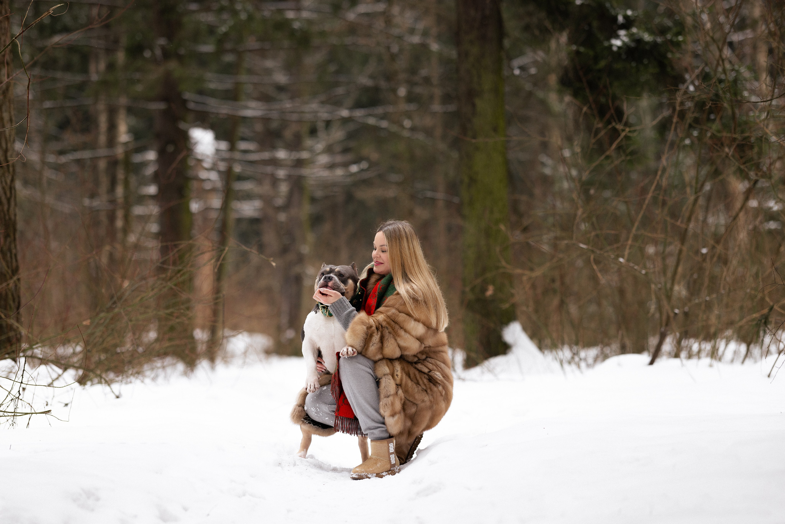 Лера и Наган. Фотограф и видеограф анималист Аганина Дарья