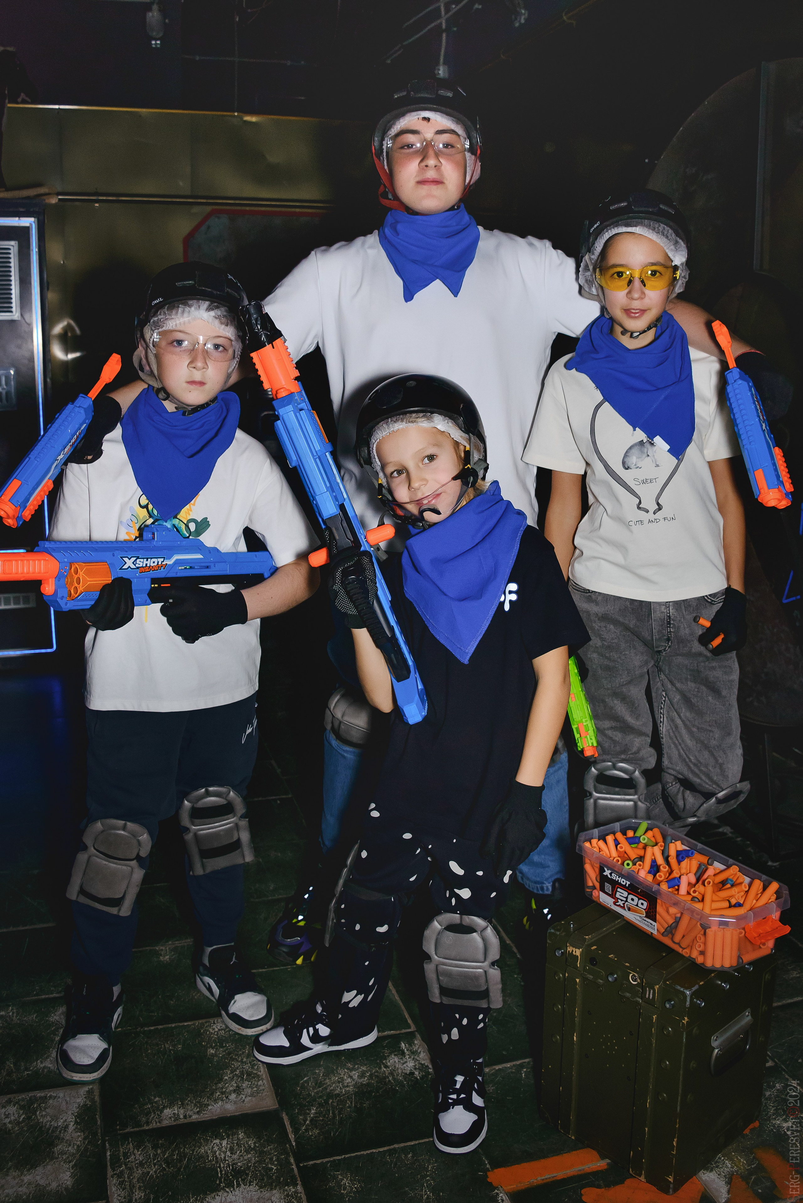 Нерф,  Детский день рождения, Лазертаг арена «Sтанция 2025», Москва. Ваш фотограф на праздник в Москве, Раменском, Жуковском, Люберцах