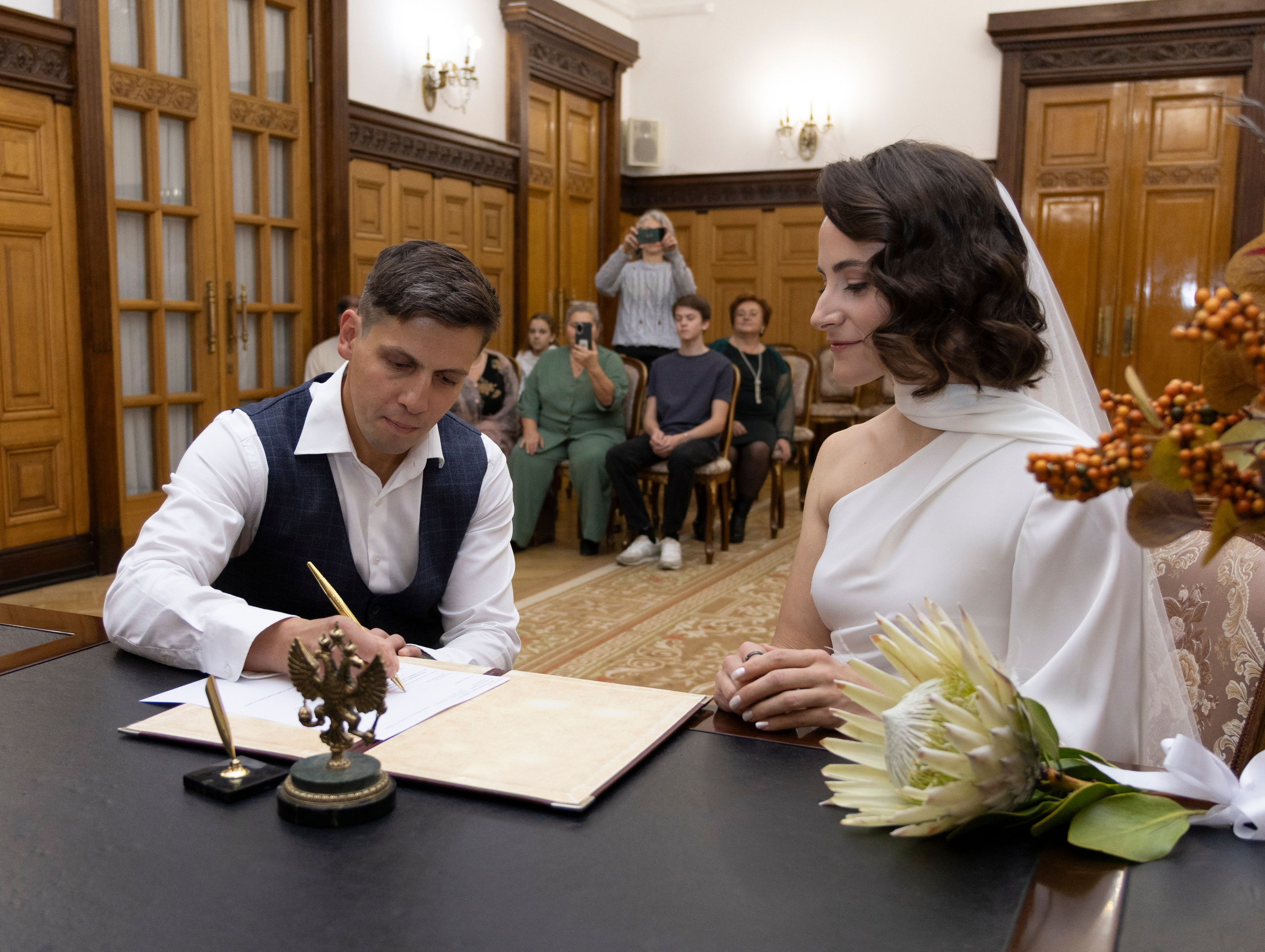 Роспись ЗАГС Александр Зоя. Видеограф, фотограф в Москве Мария Васильева