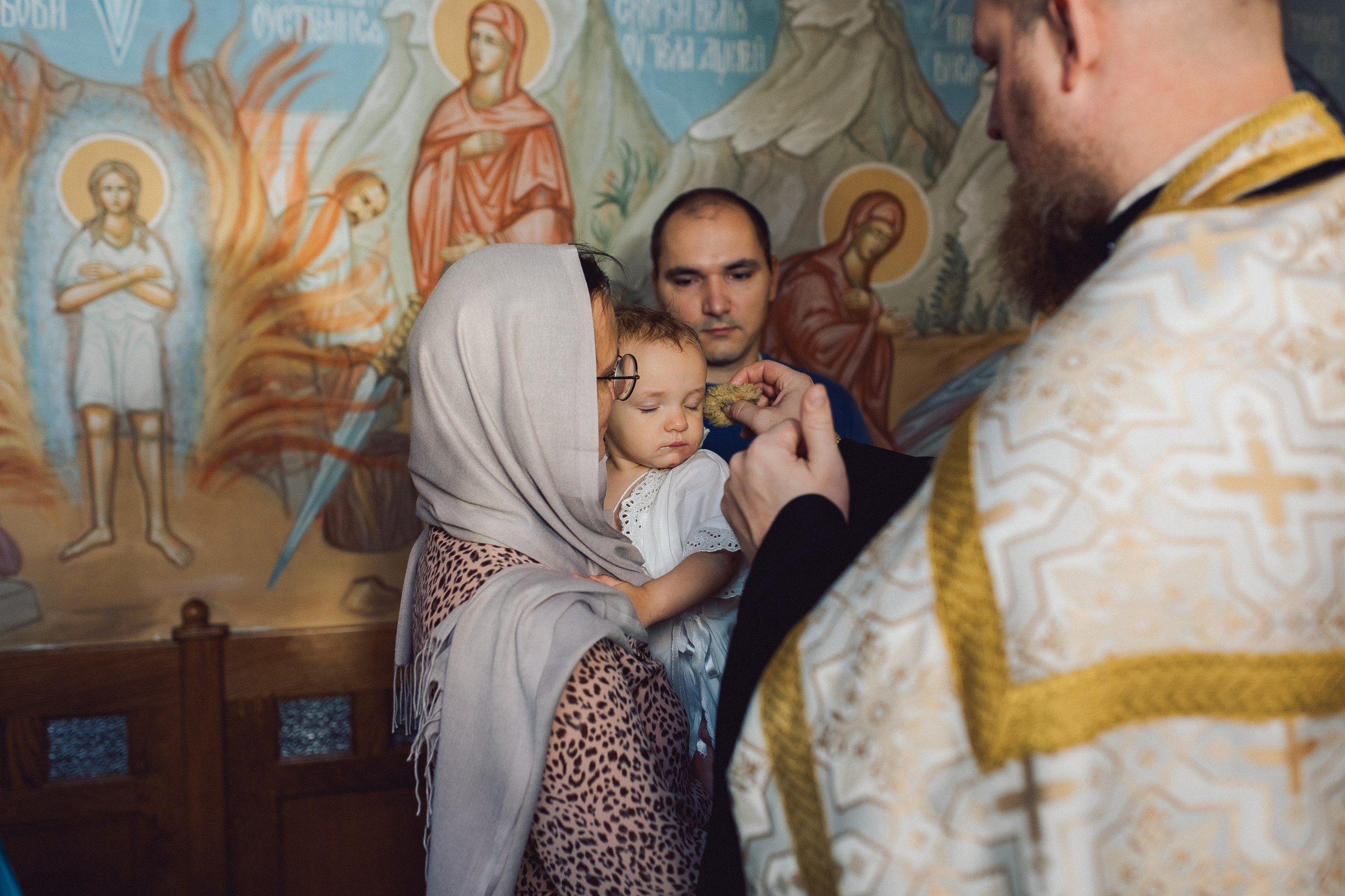 Крещение в Троицком соборе