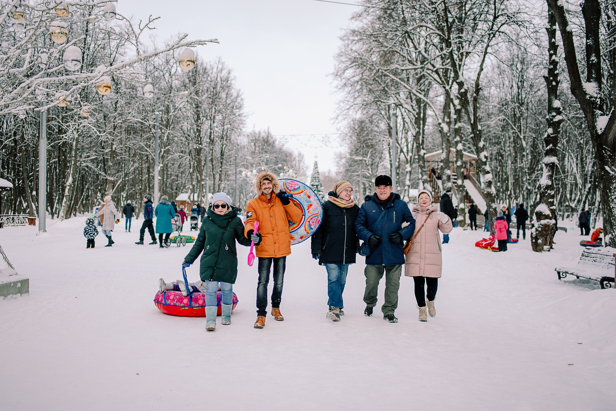 Ева, снежинки, ватрушки. Семейный и свадебный фотограф в Рязани Лиза Голованова