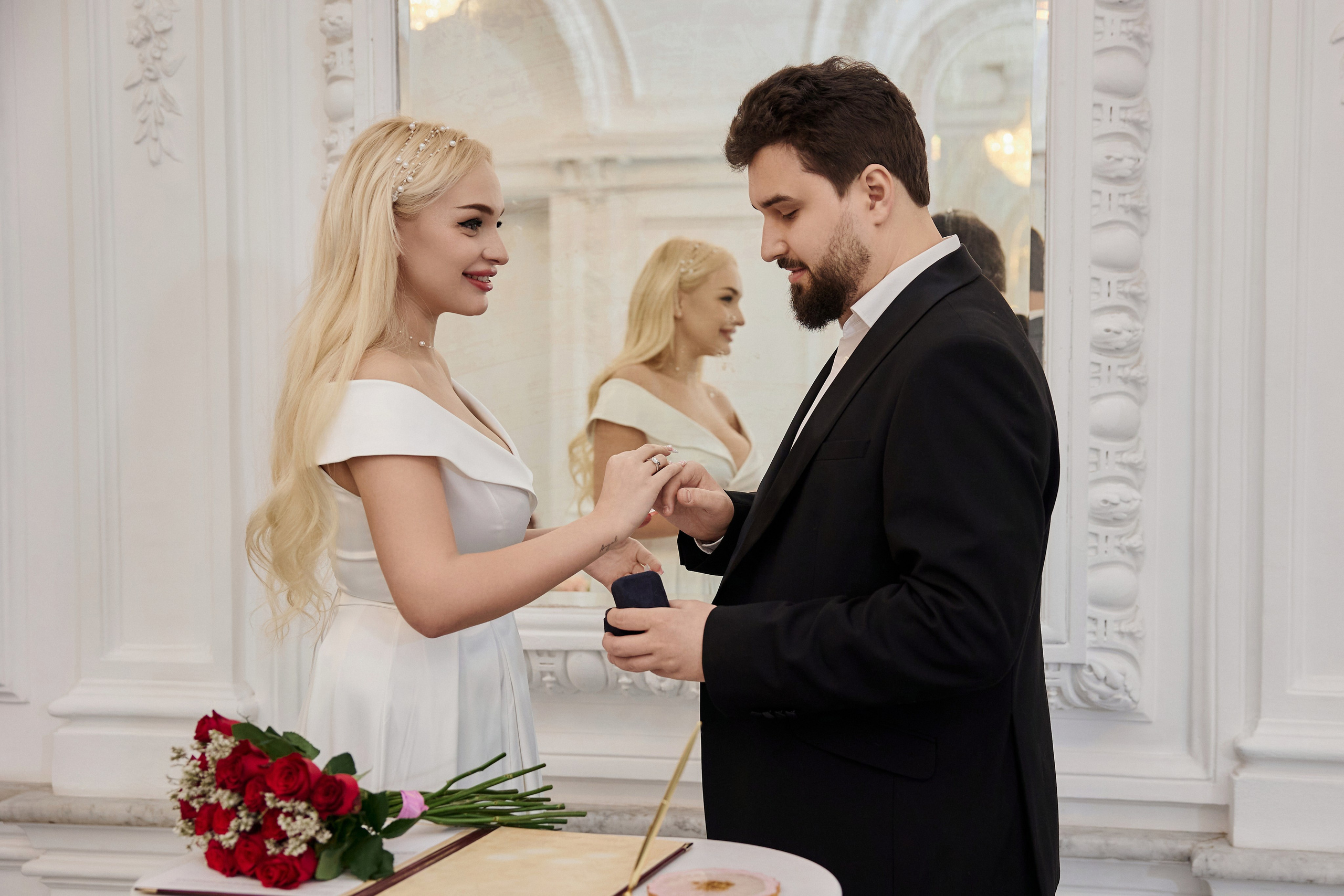 Роспись в особняке Спиридонова. Свадебный фотограф в Москве и Подмосковье