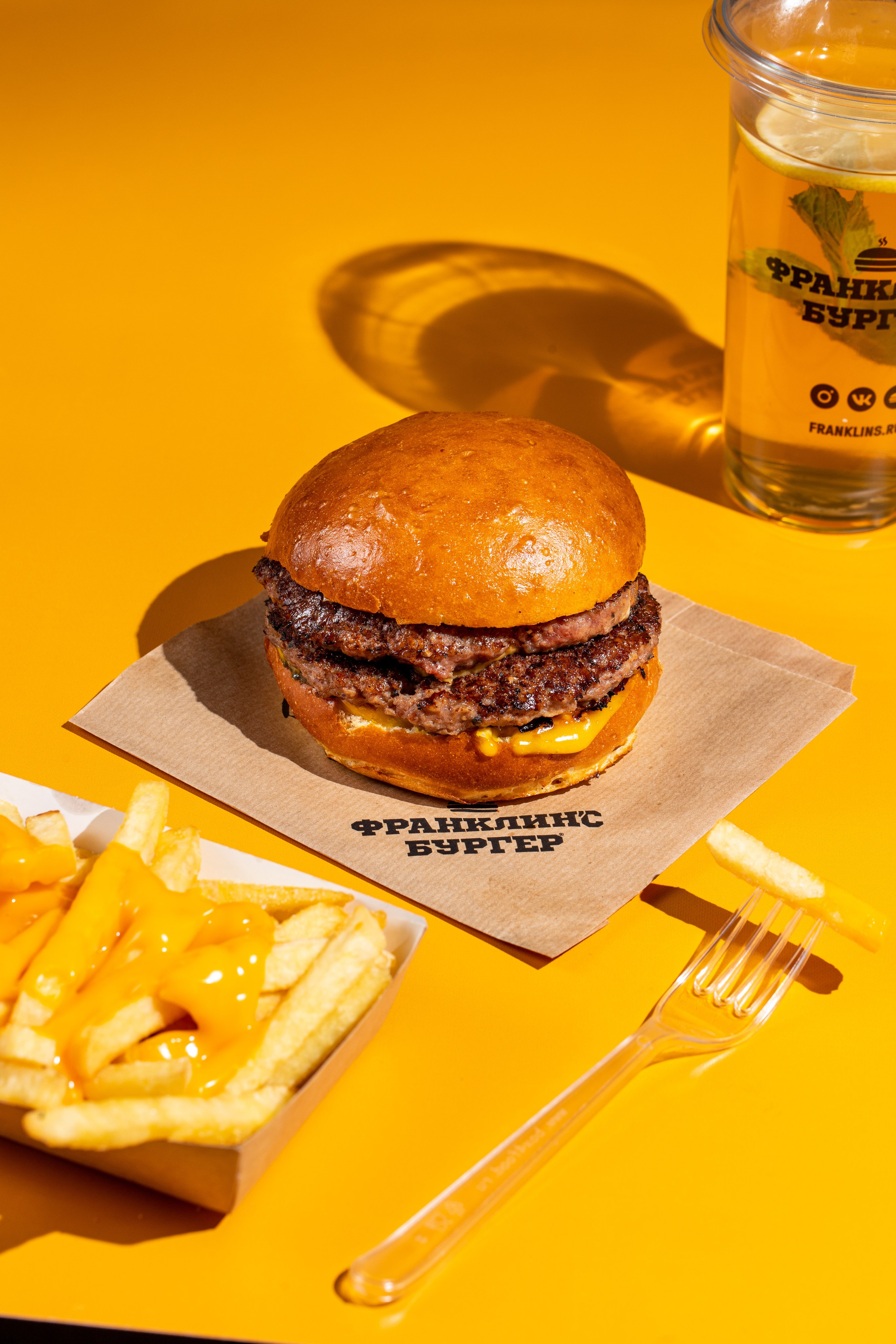 Франклинс Бургер. Краснов Максим фуд-фотограф, предметный фотограф, Москва