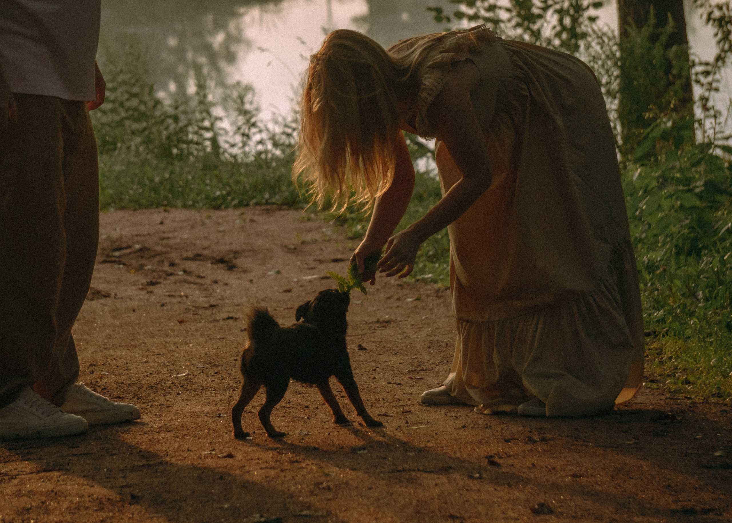 Оксана, Кирилл и Кеша. Фотограф-анималист Ксения Воробьева, Москва