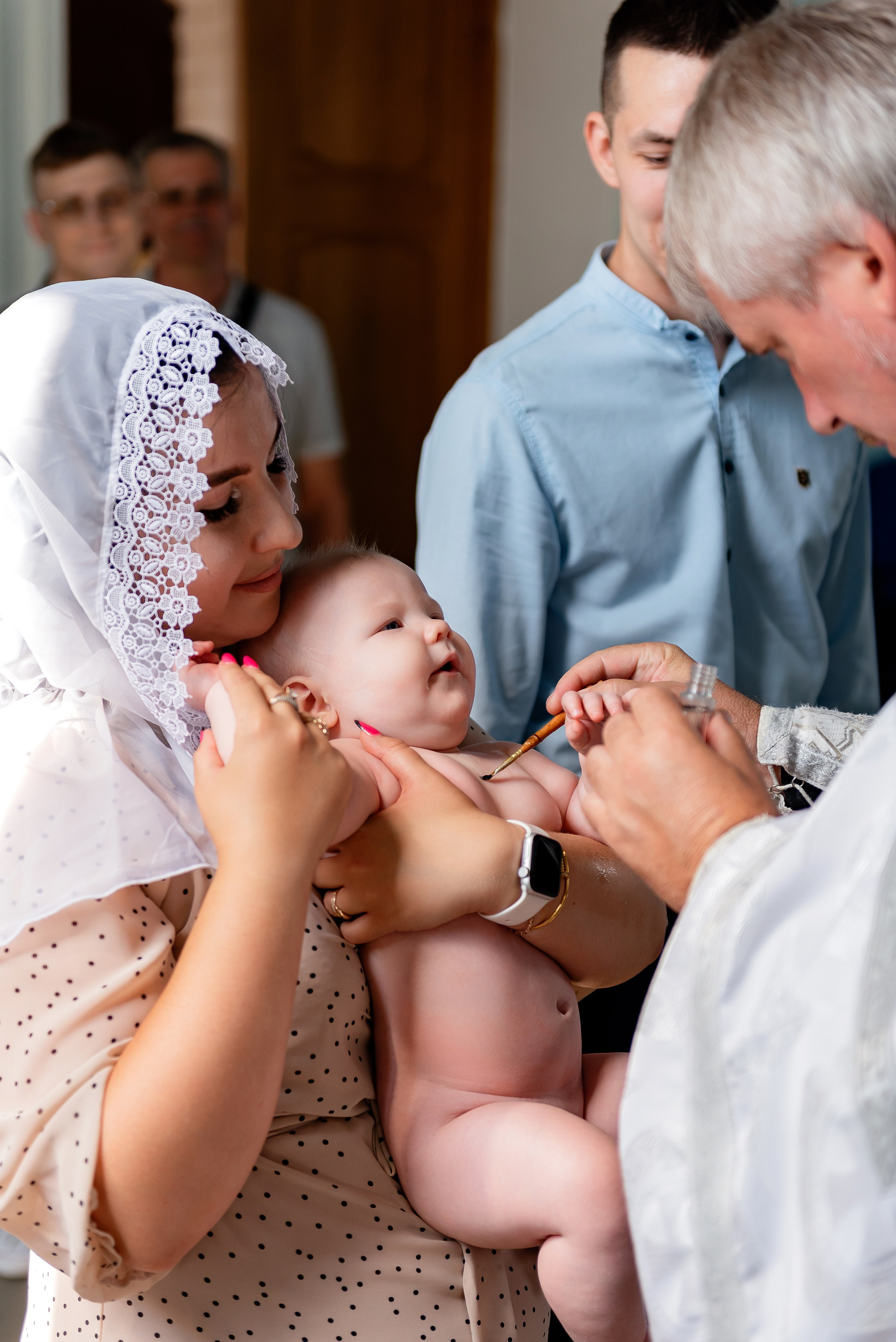 Крещение Ясеньки. Фотограф Татьяна Иванчикова