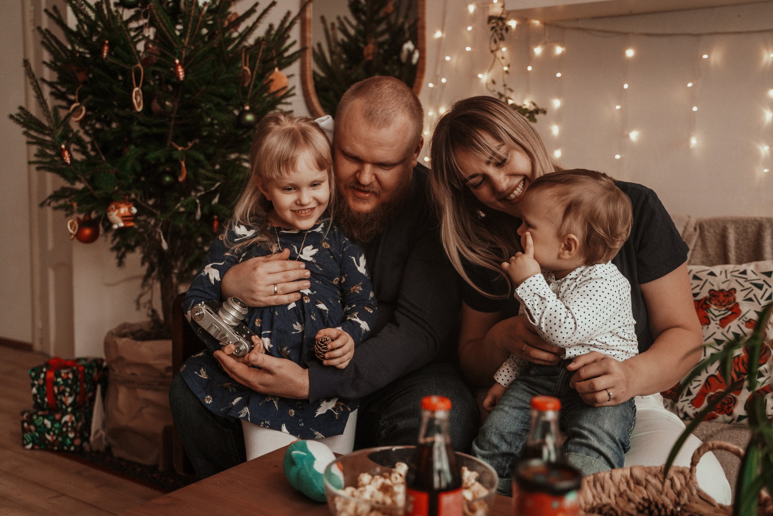 Новогодняя фотосессия Краснодар. Семейный и женский фотограф в Краснодаре Анастасия Приймак