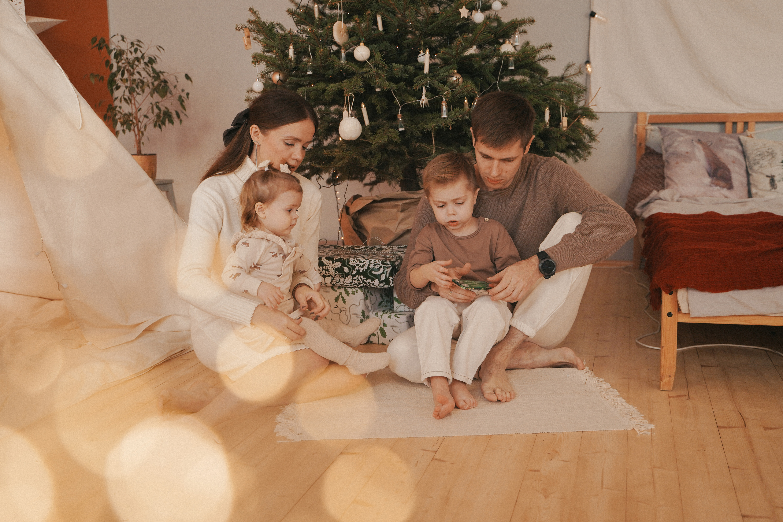 Новогодняя фотосессия Краснодар. Семейный и женский фотограф в Краснодаре Анастасия Приймак