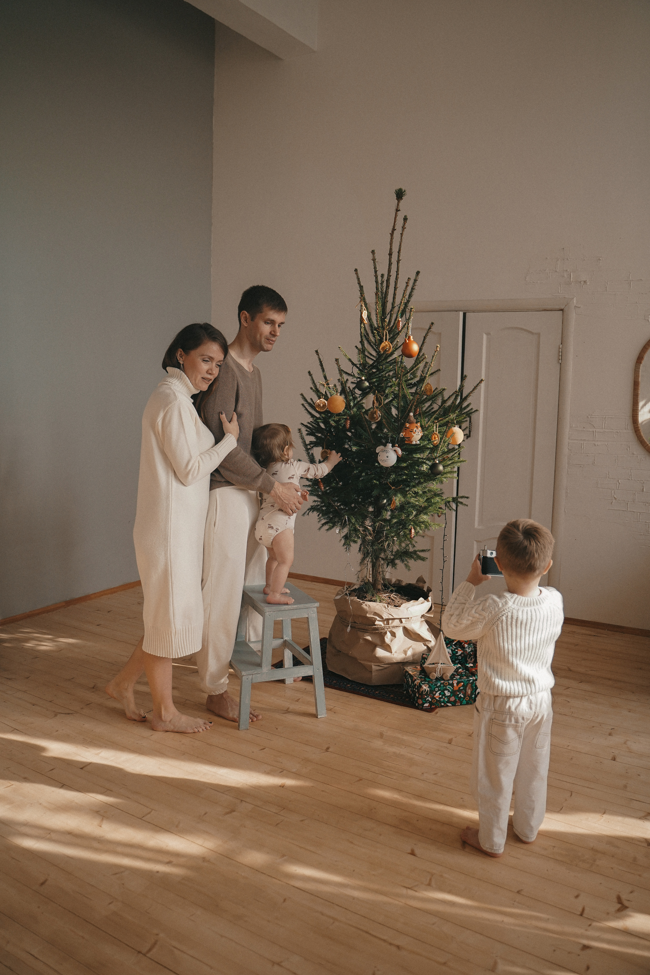 Новогодняя фотосессия Краснодар. Семейный и женский фотограф в Краснодаре Анастасия Приймак