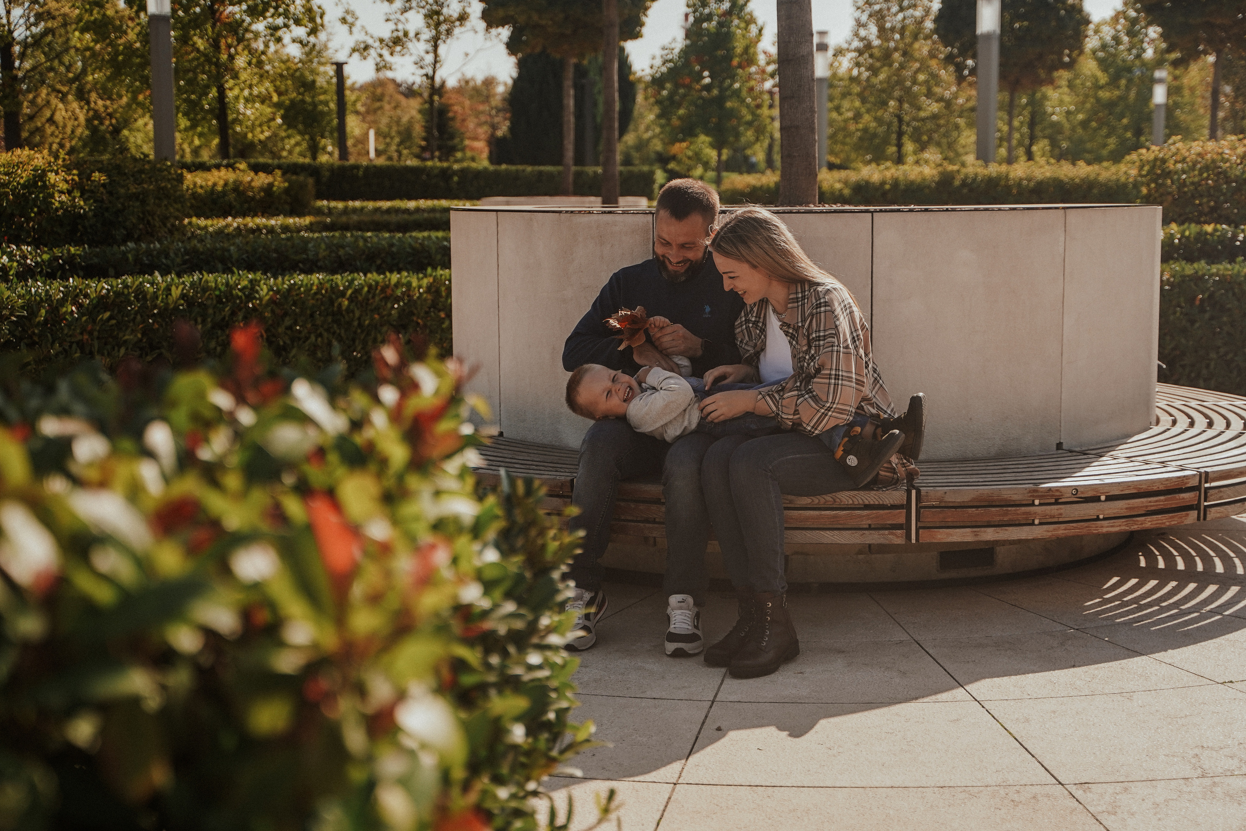 Осенняя фотосессия в парке Галицкого. Семейный и женский фотограф в Краснодаре Анастасия Приймак