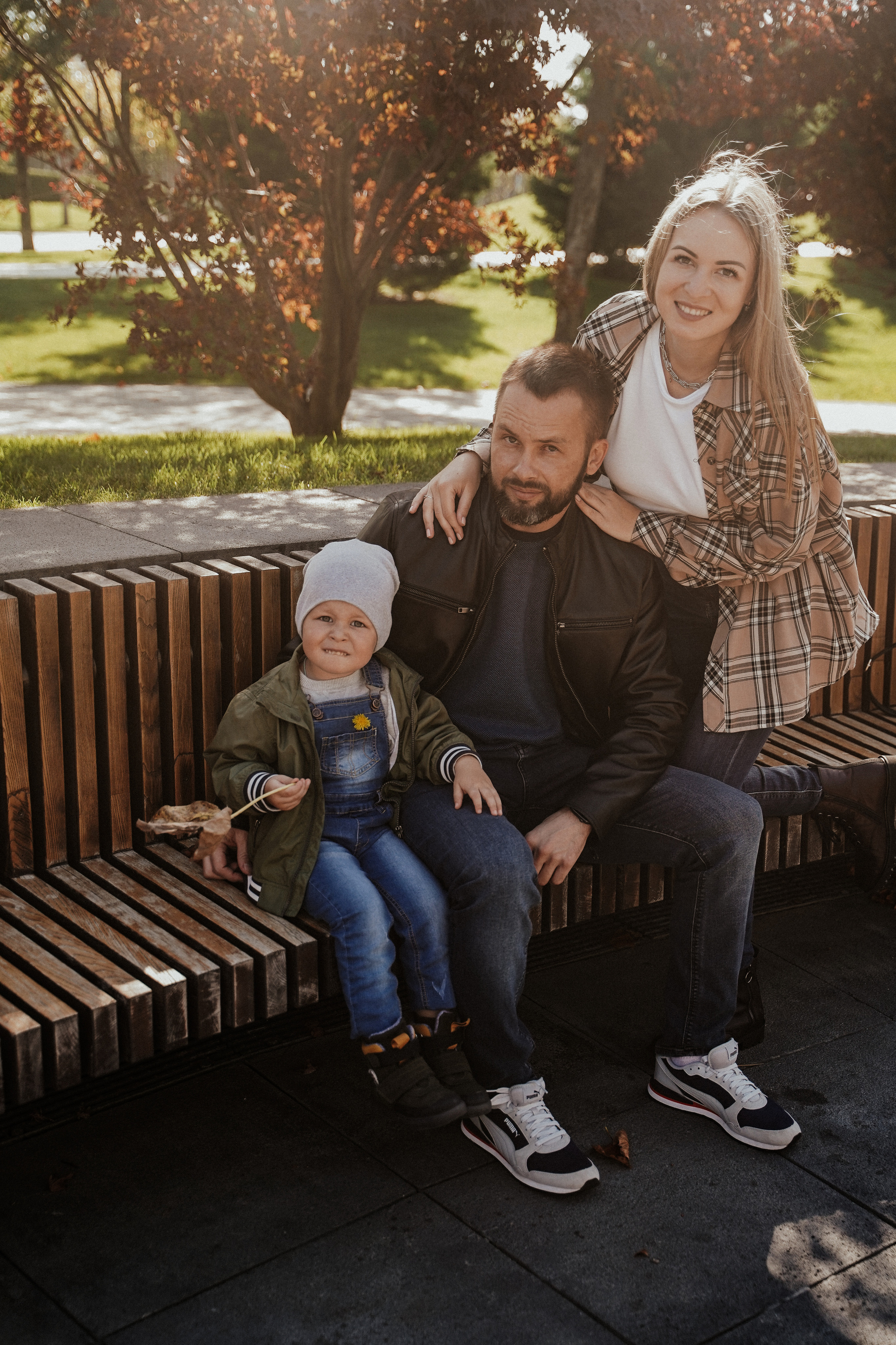 Осенняя фотосессия в парке Галицкого. Семейный и женский фотограф в Краснодаре Анастасия Приймак