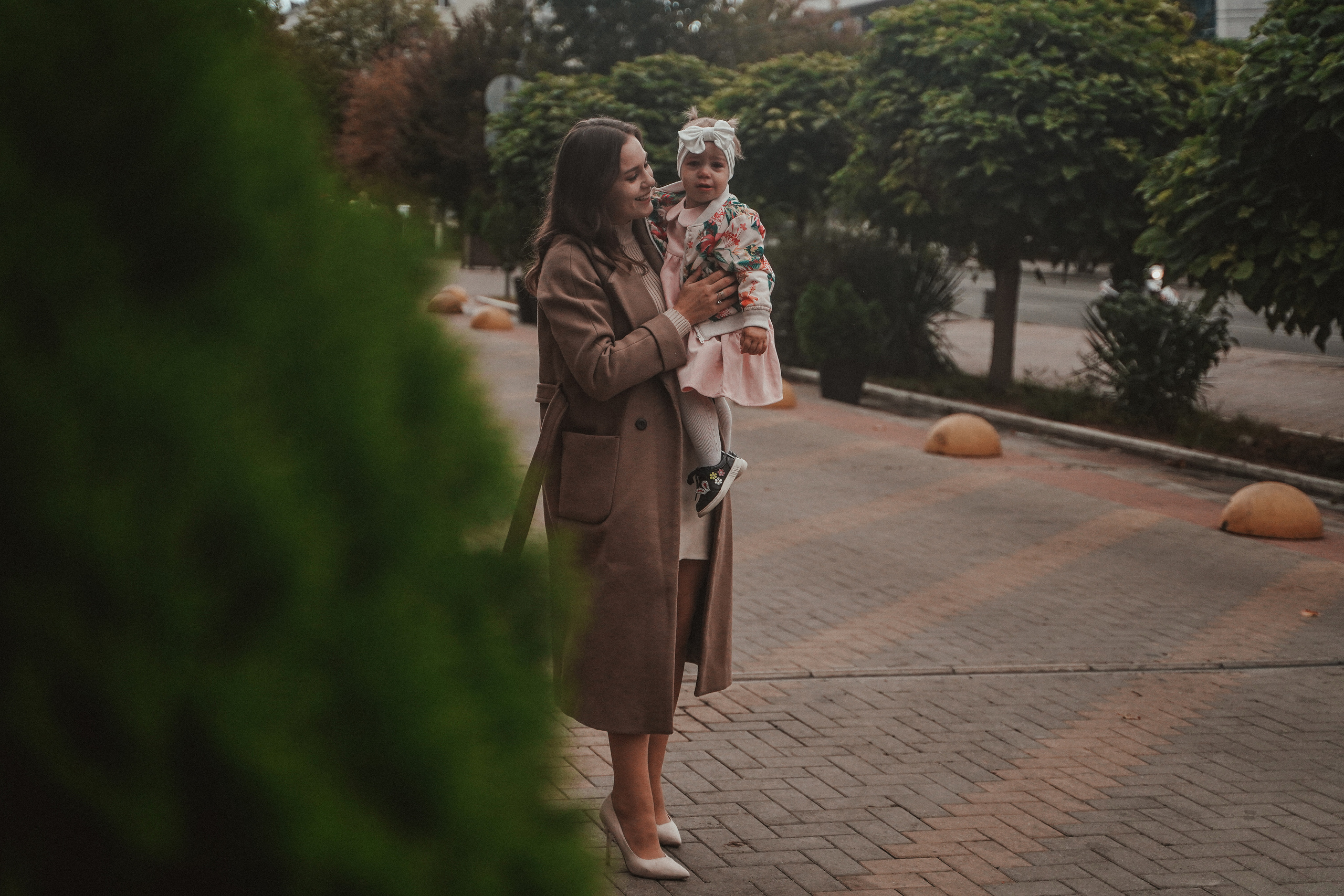 Городская фотосессия под дождем. Семейный и женский фотограф в Краснодаре Анастасия Приймак