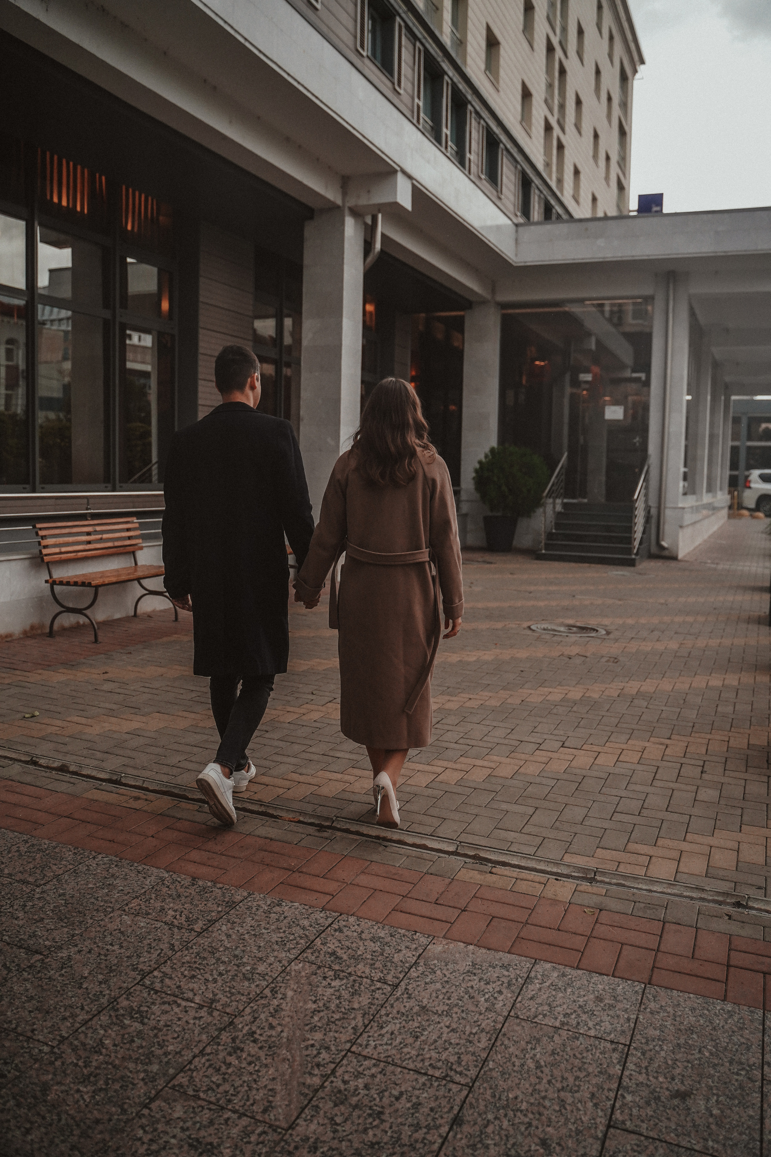 Городская фотосессия под дождем. Семейный и женский фотограф в Краснодаре Анастасия Приймак