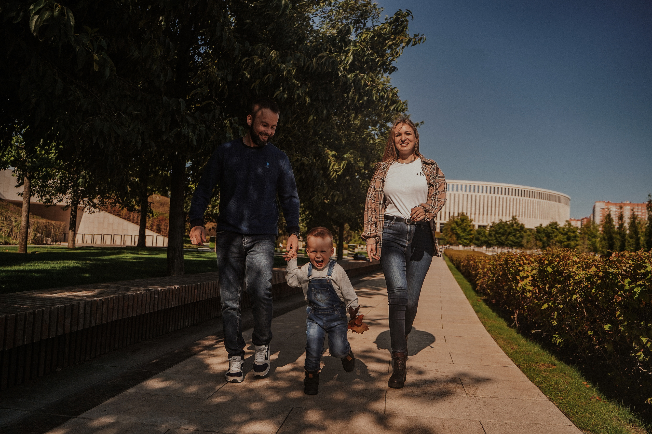 Осенняя фотосессия в парке Галицкого. Семейный и женский фотограф в Краснодаре Анастасия Приймак