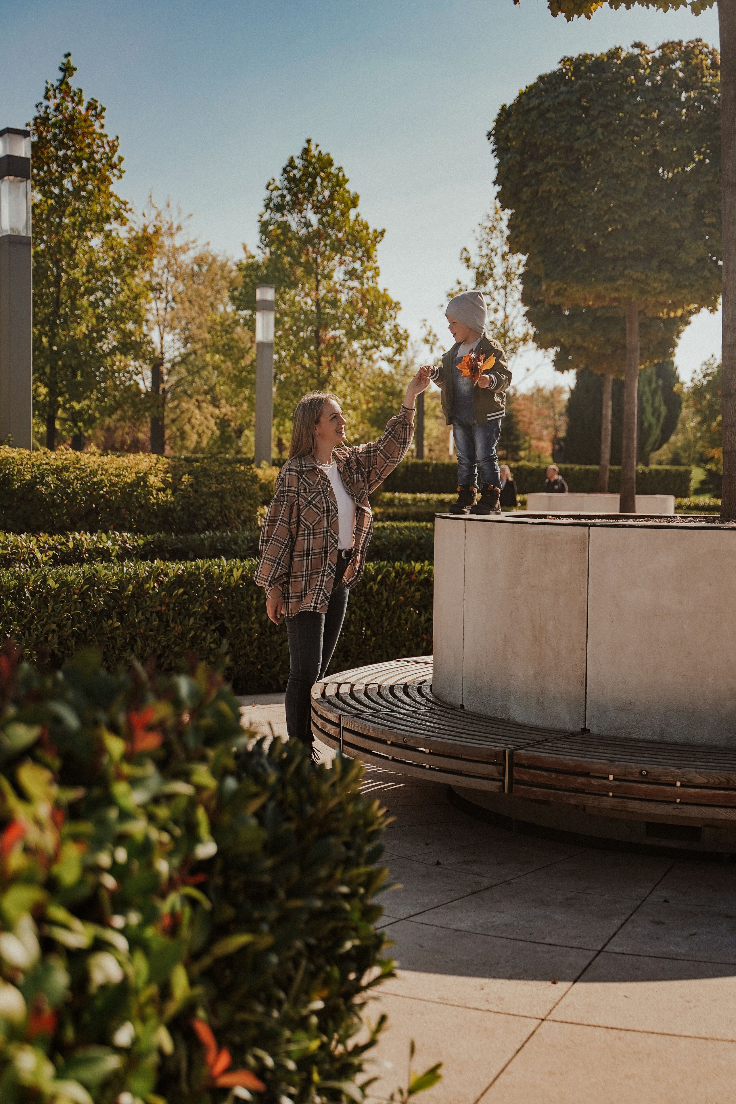 Осенняя фотосессия в парке Галицкого. Семейный и женский фотограф в Краснодаре Анастасия Приймак