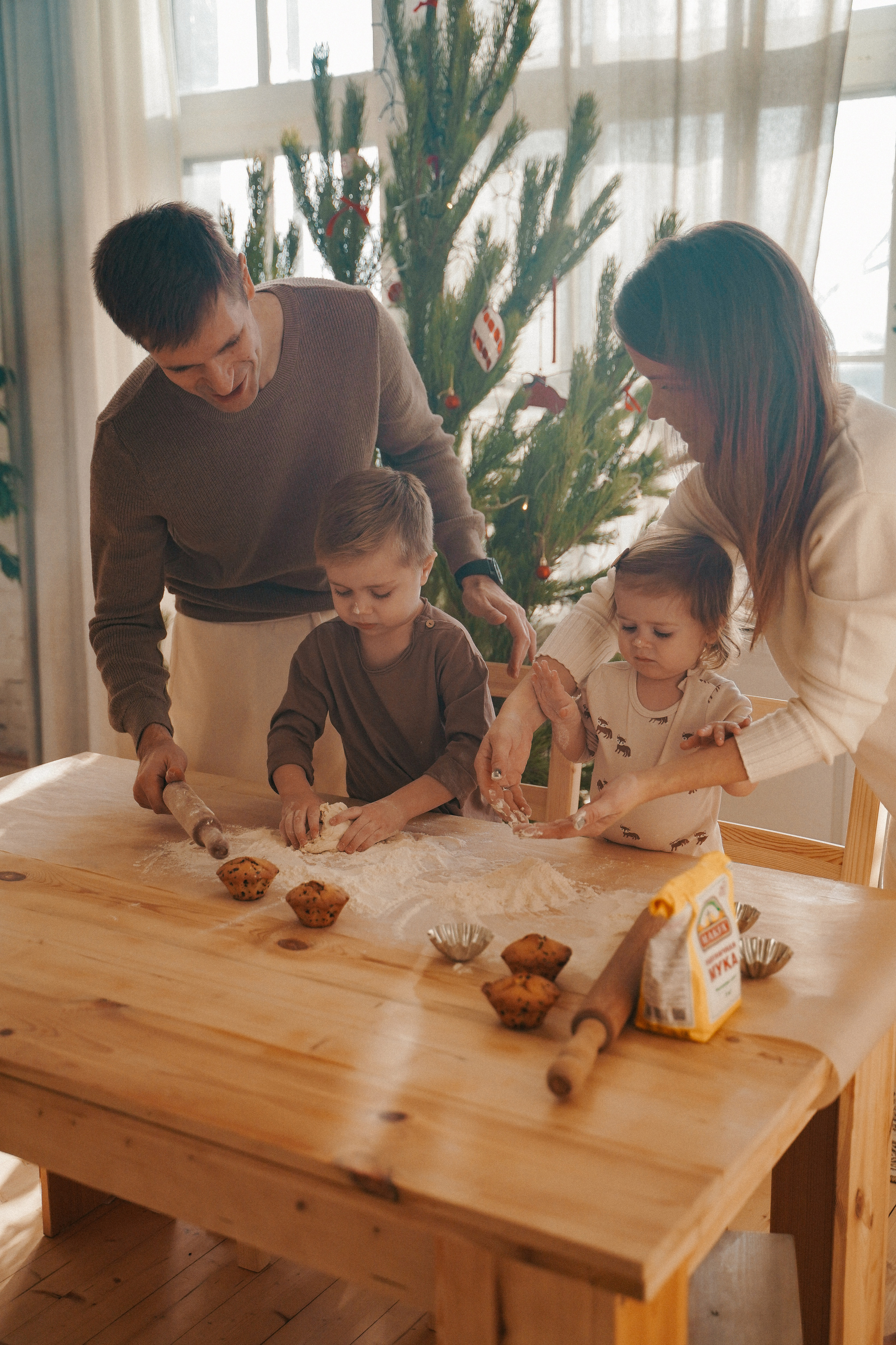 Новогодняя фотосессия Краснодар. Семейный и женский фотограф в Краснодаре Анастасия Приймак