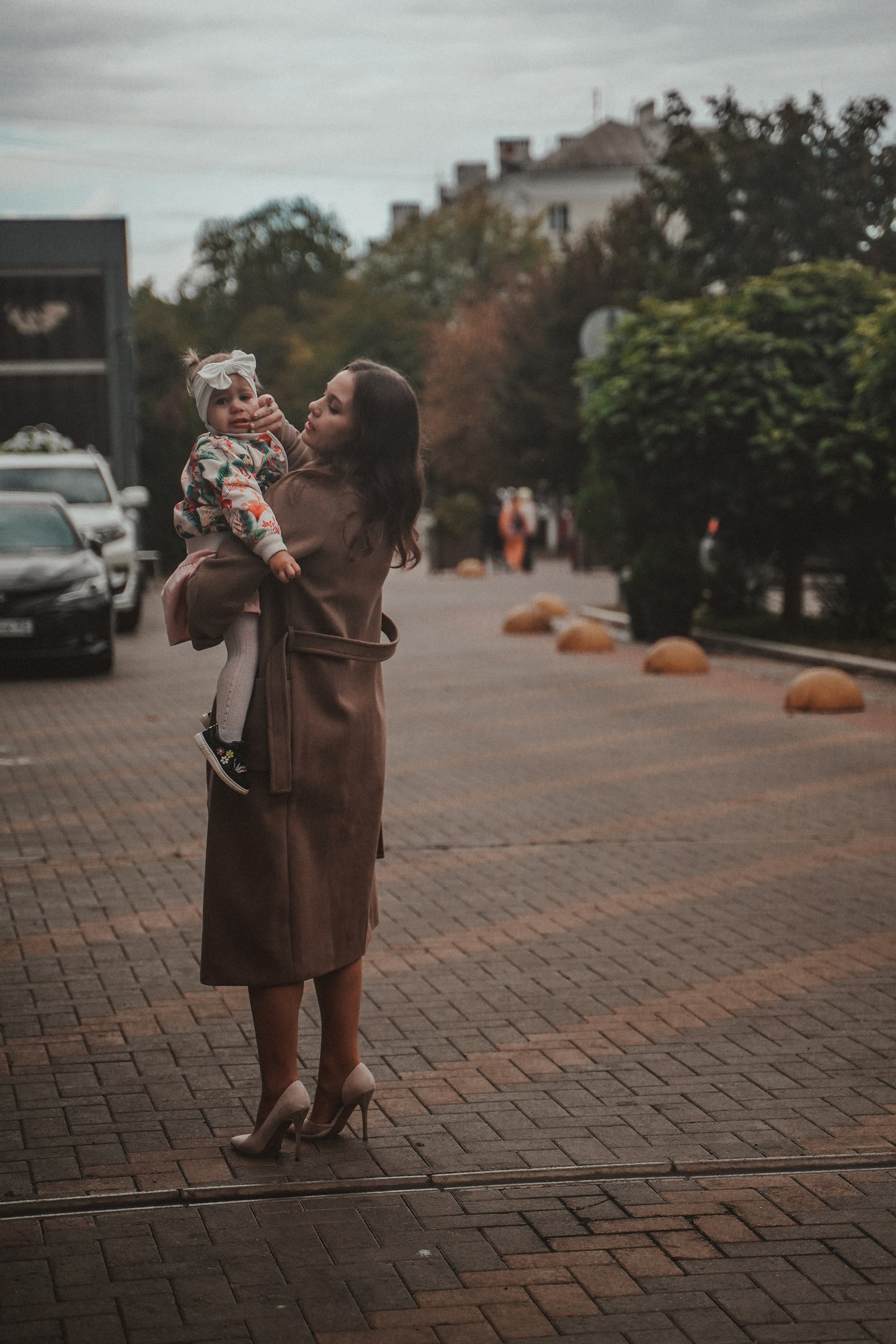Городская фотосессия под дождем. Семейный и женский фотограф в Краснодаре Анастасия Приймак