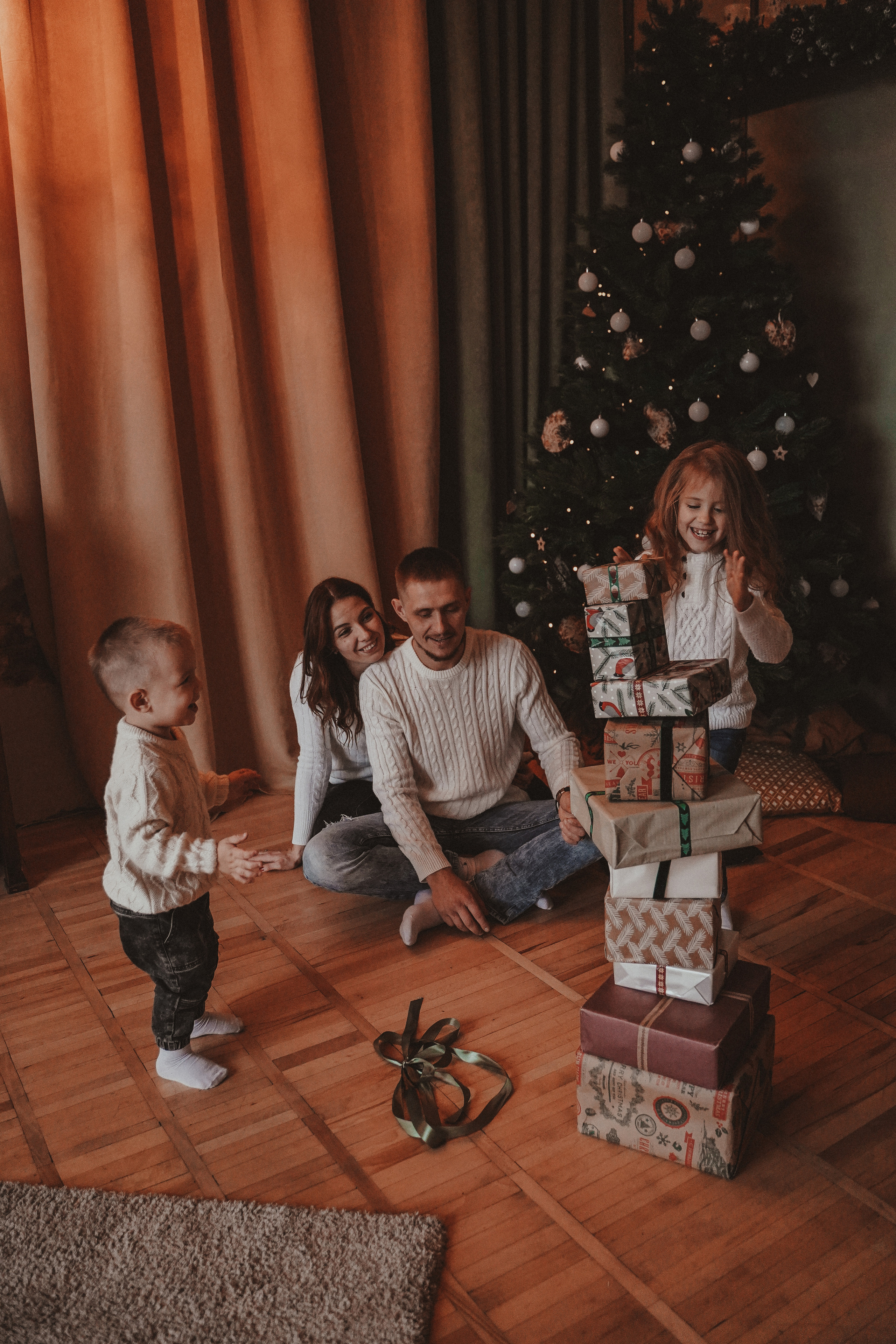 Новогодняя фотосессия Краснодар. Семейный и женский фотограф в Краснодаре Анастасия Приймак