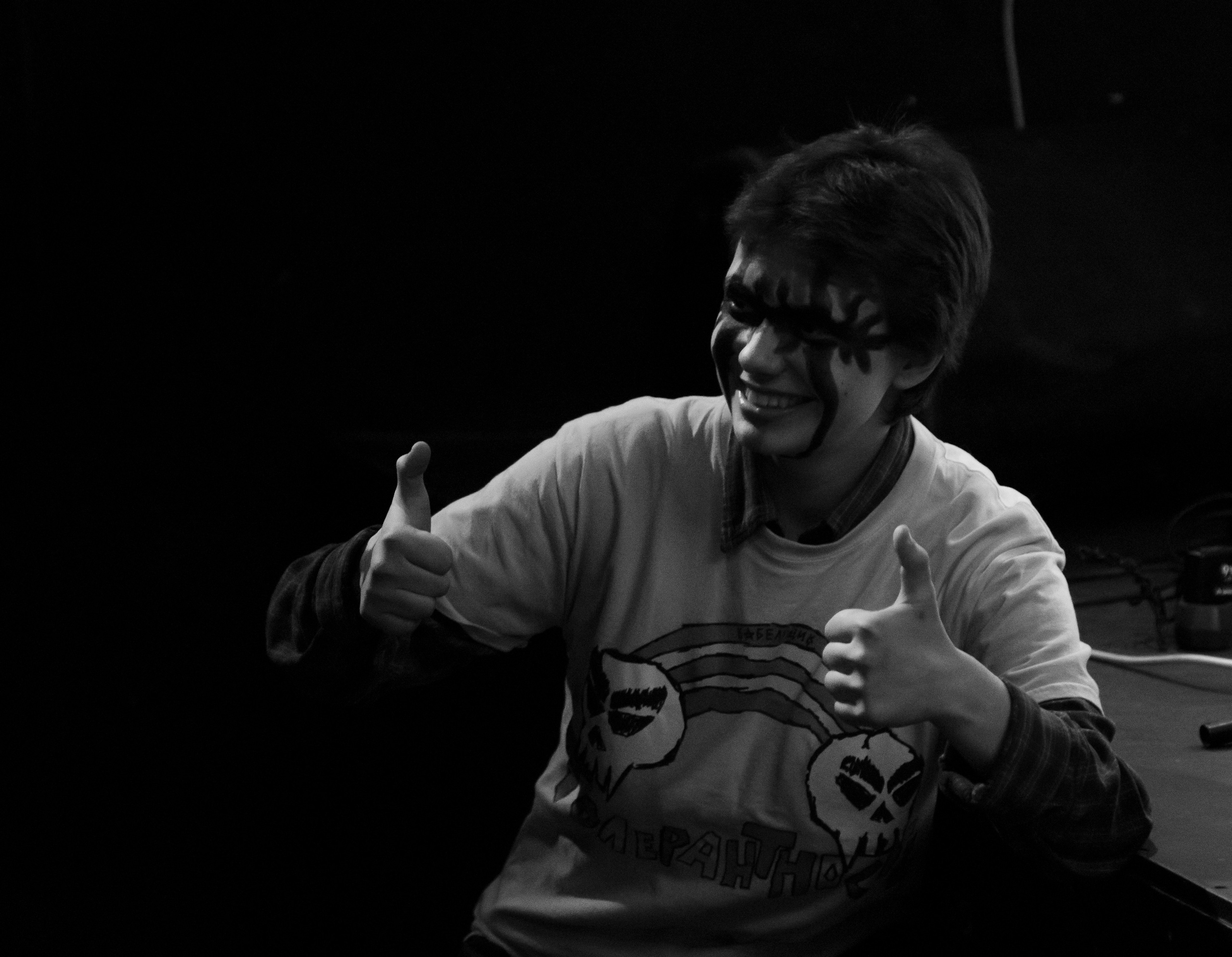 Муз. группа «Кабельщик». Сандра Ковалева | ЧБ фотограф