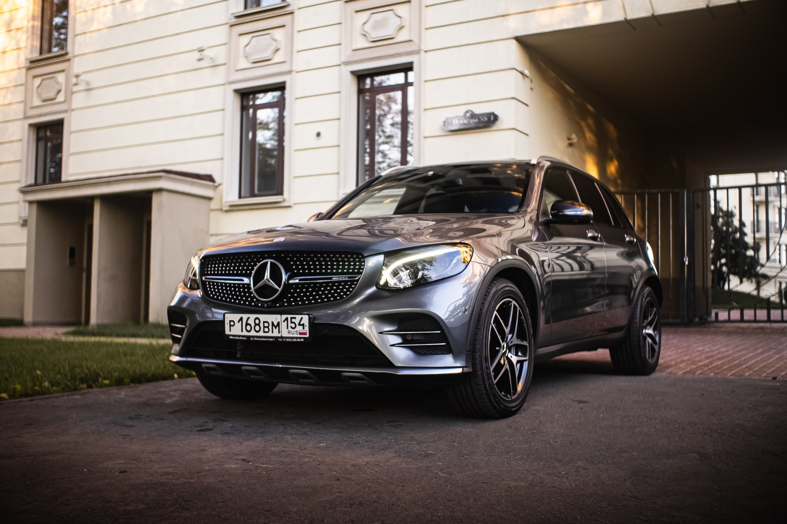 MERCEDES GLC AMG. Фотограф в Новосибирске Владислав Унтерберг