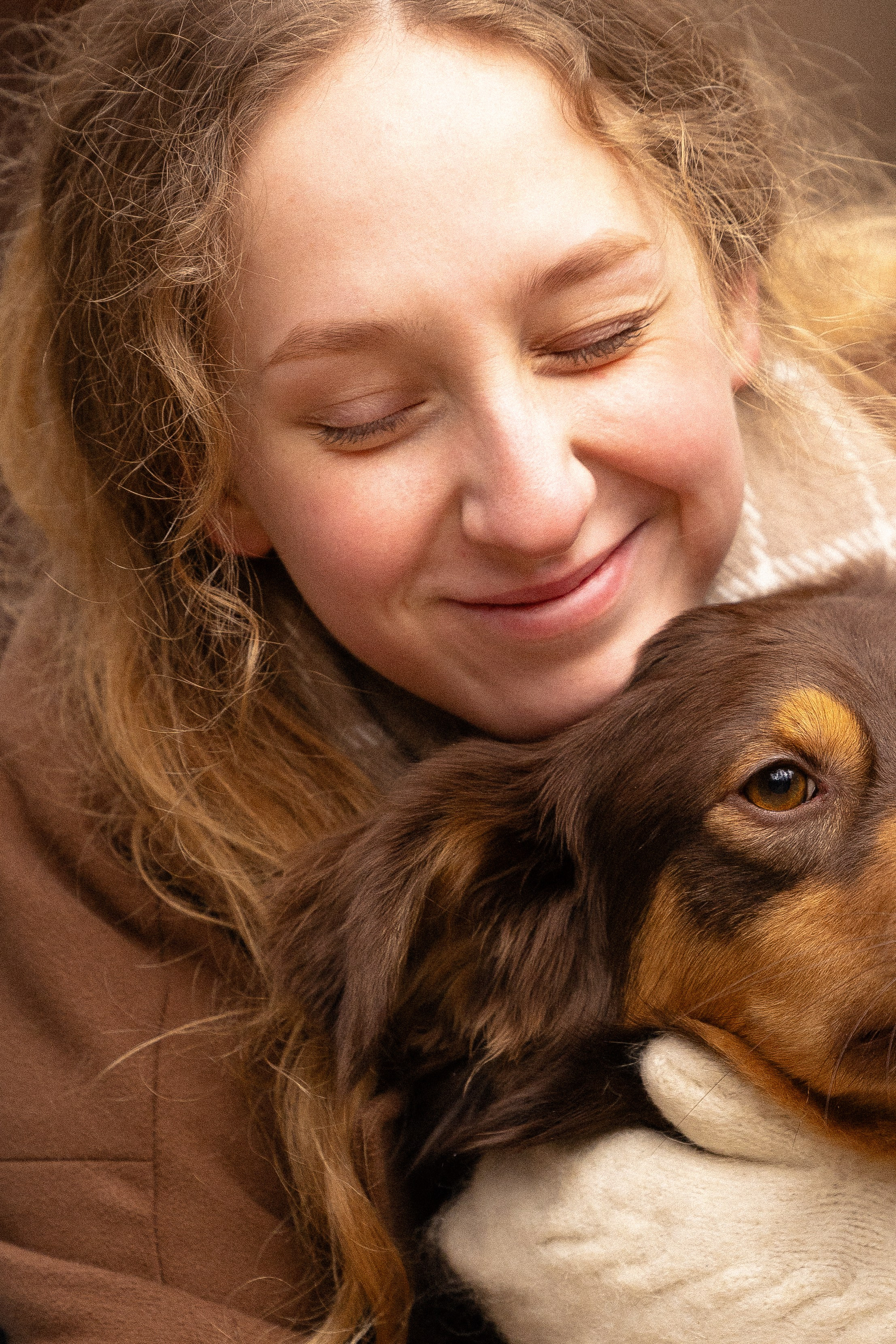 Катя и Мёд. Фотограф и видеограф анималист Аганина Дарья