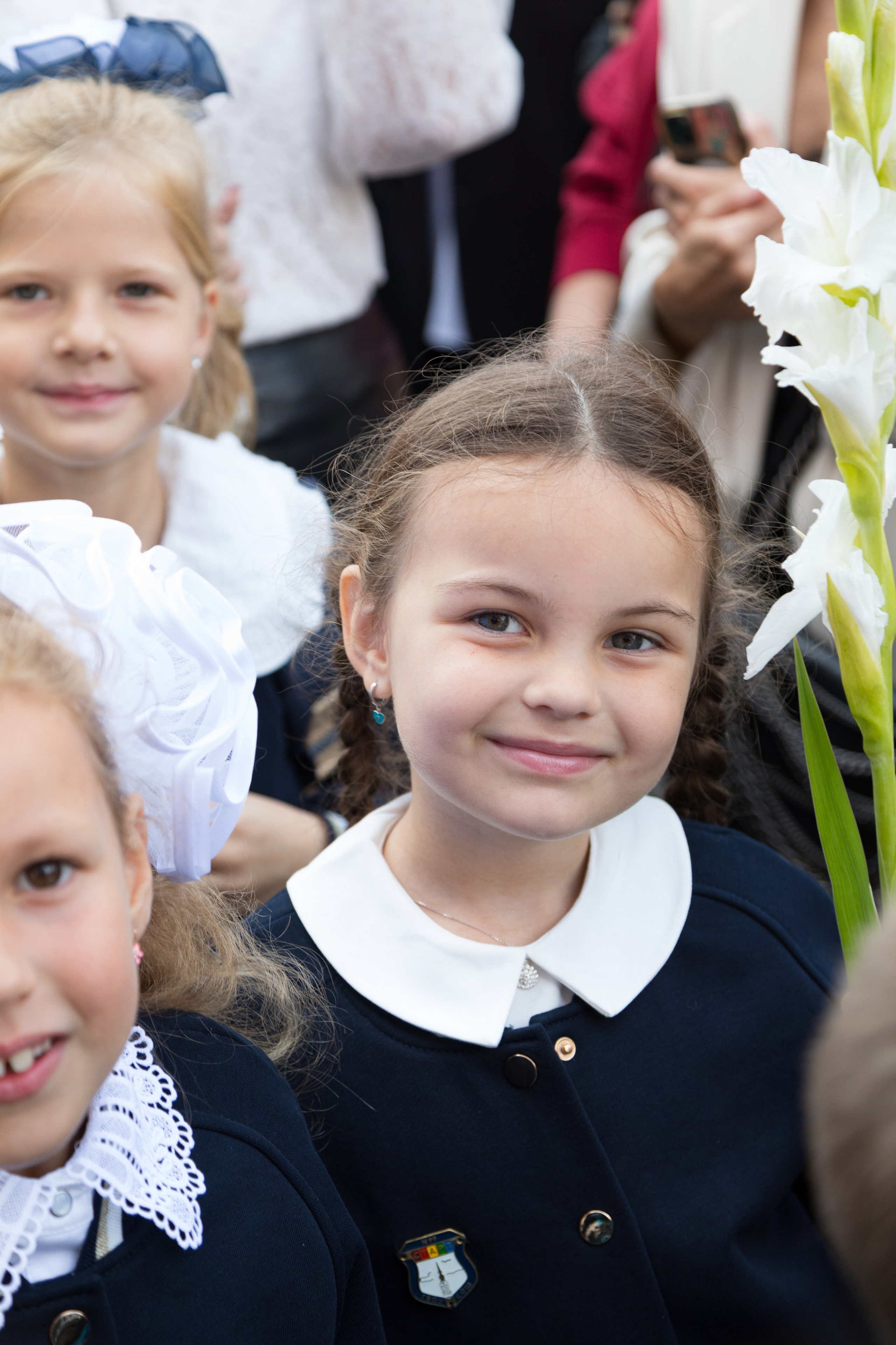 Линейка первоклассников. Детский и контент фотограф Надя Волкова Санкт-Петербург