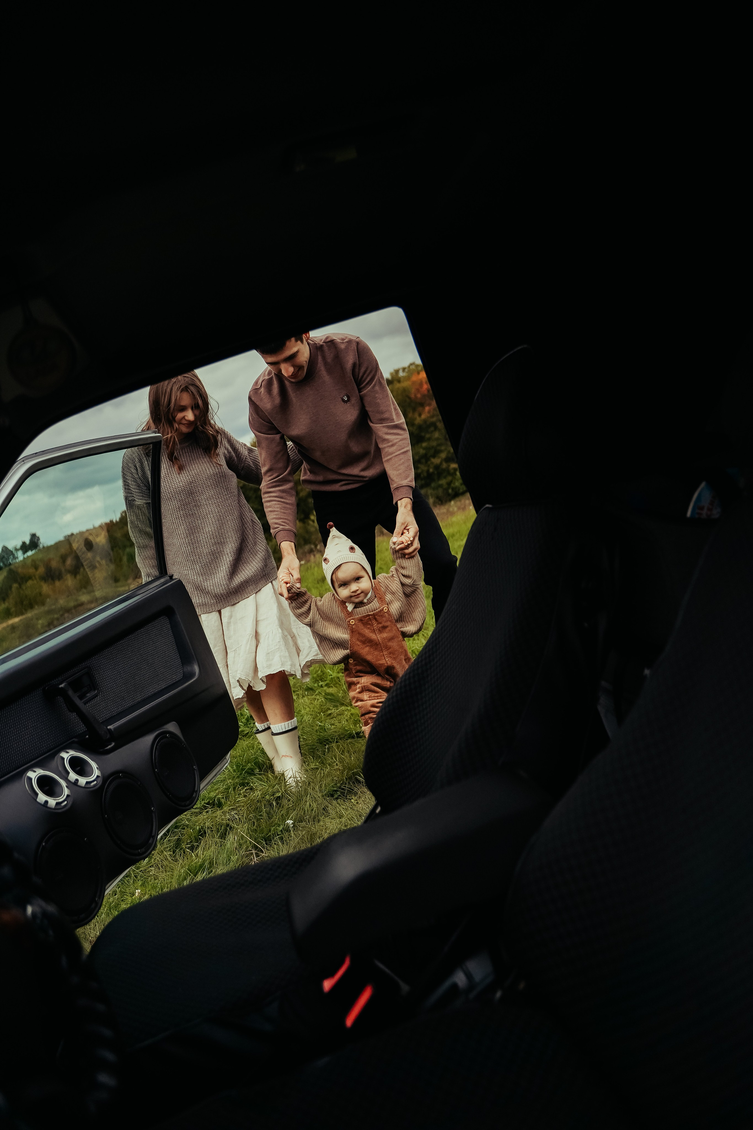 Семейная фотосъемка в поле. Бирск