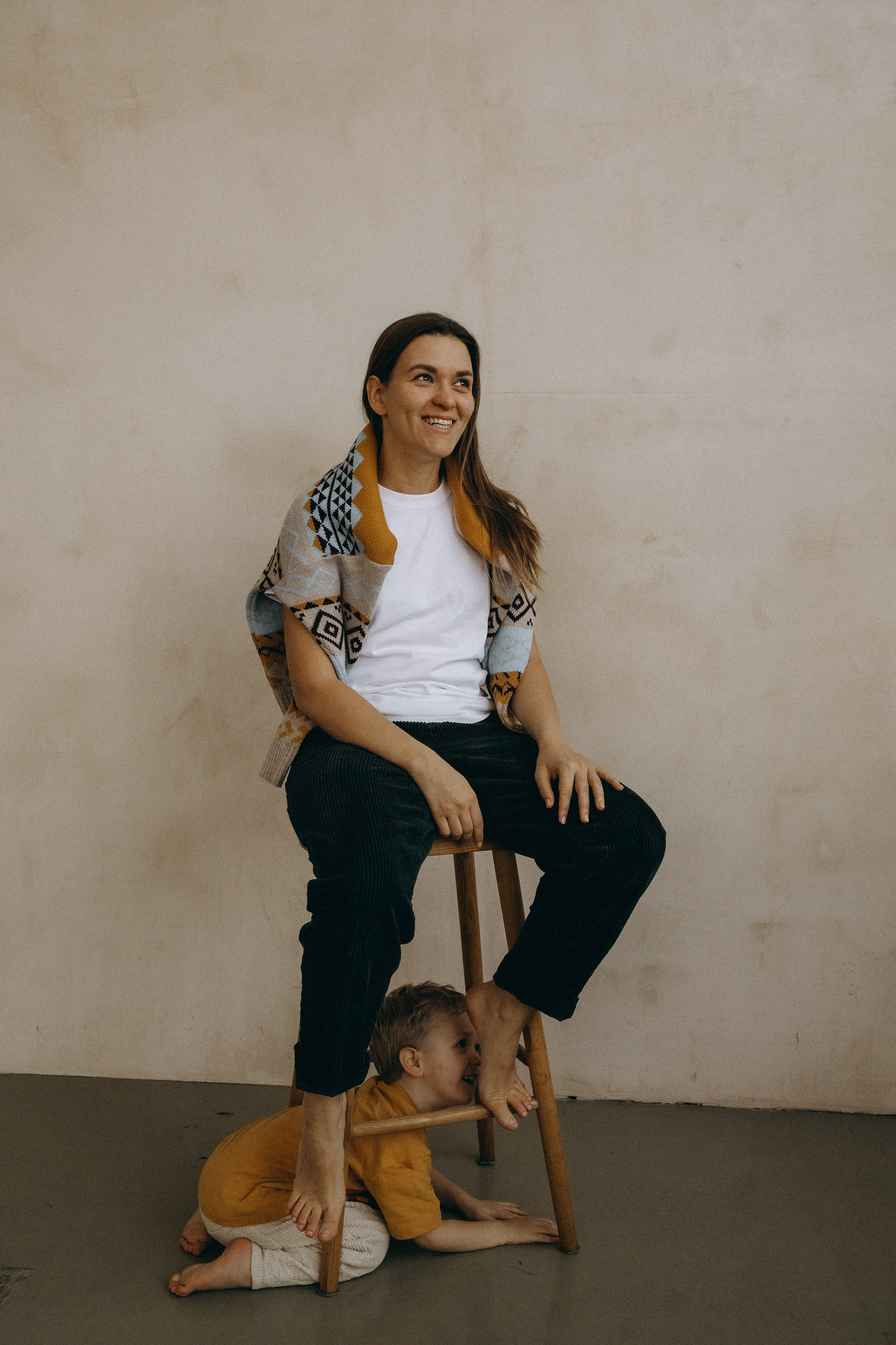 Наташа, Леня, Дима. Главная