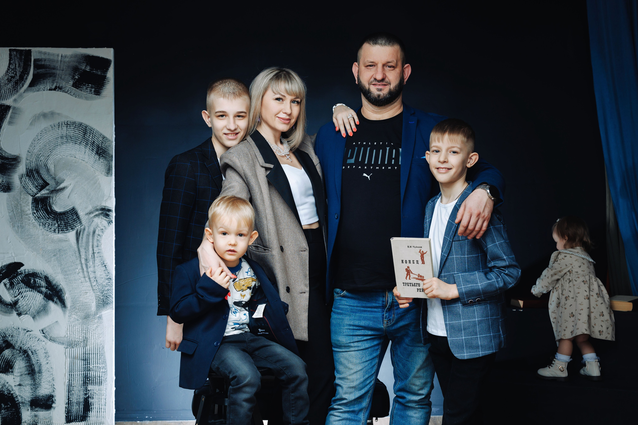 Предновогодняя  семейная съёмка 