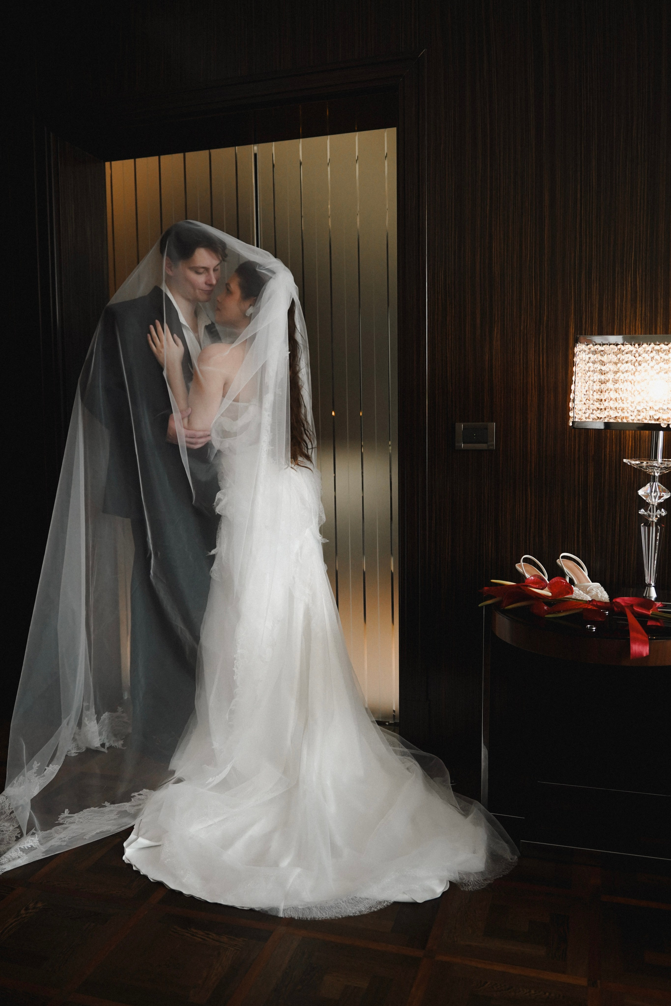 Свадебные сборы невесты и жениха в отеле «Интерконтиненталь»