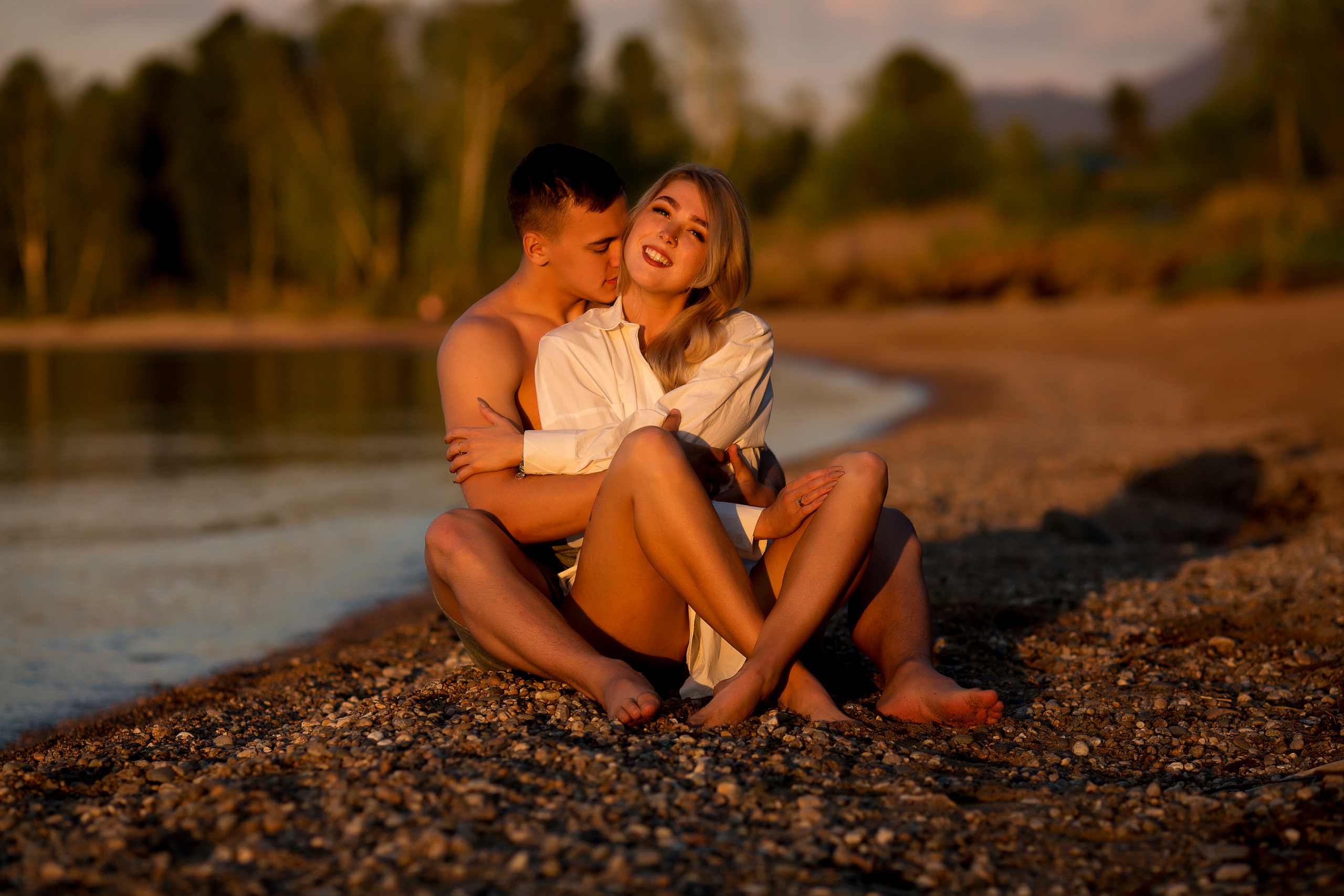 Романтическая история «Закат». Свадебный, семейный и детский фотограф в Ачинске Долидудо Татьяна