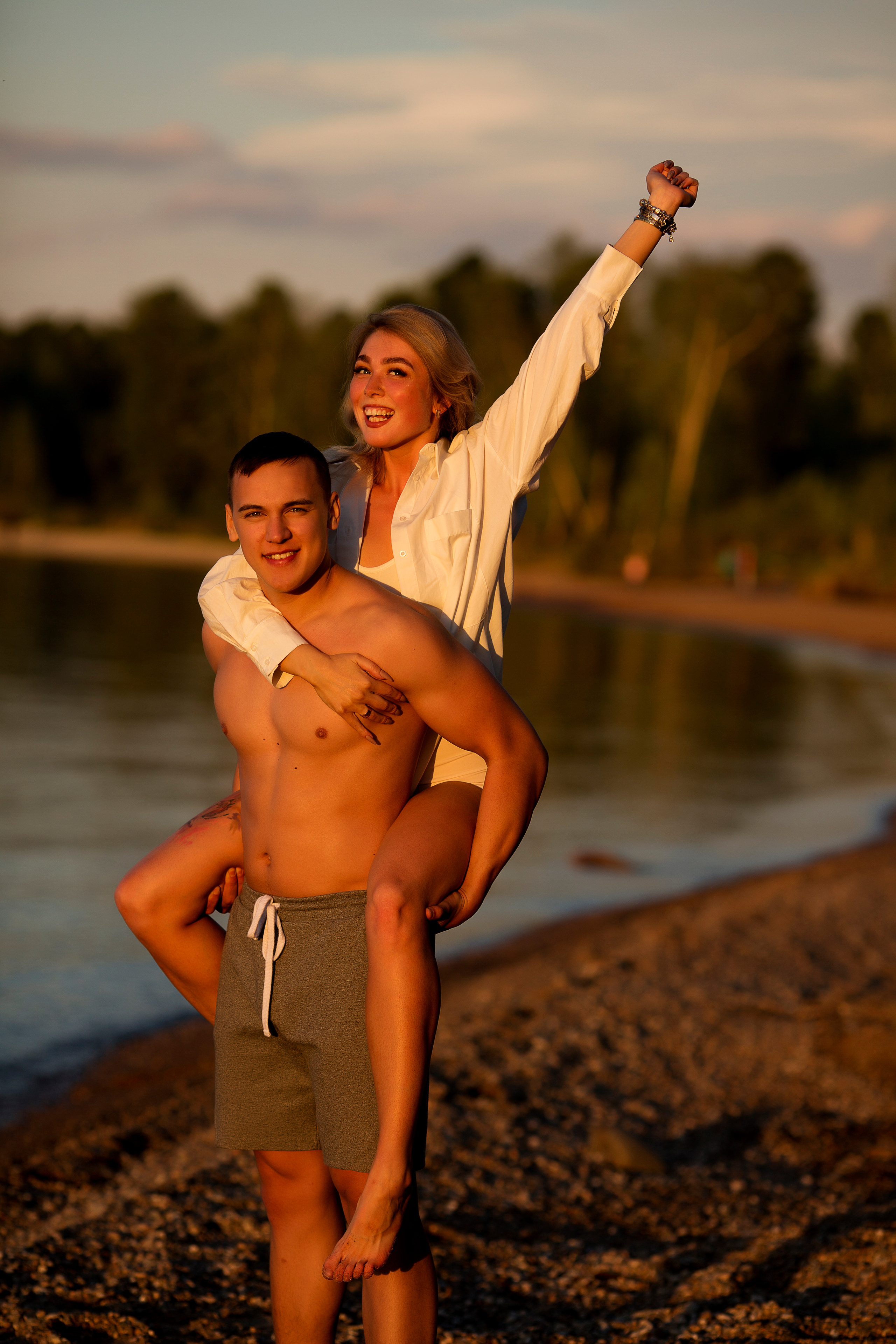 Романтическая история «Закат». Свадебный, семейный и детский фотограф в Ачинске Долидудо Татьяна