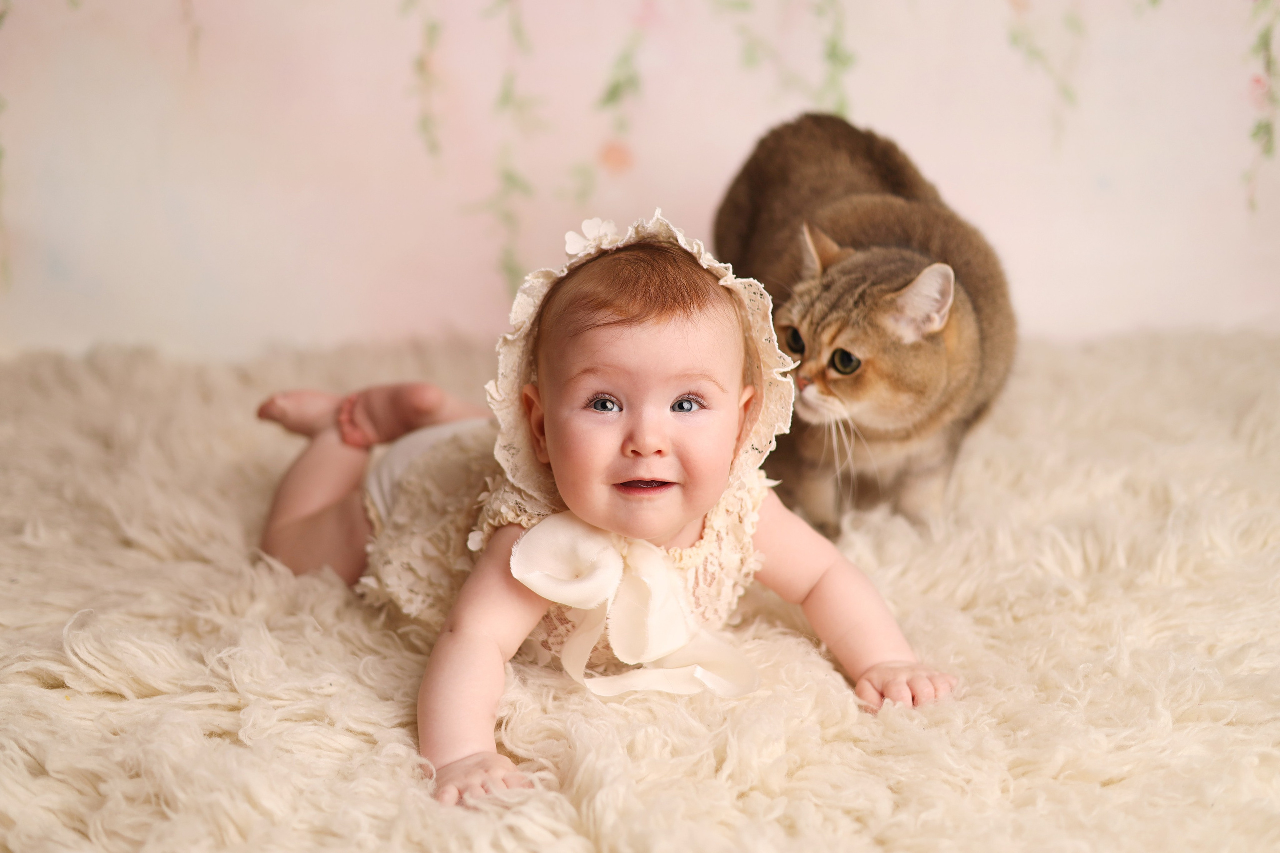 Алане 6 месяцев. Фотограф новорожденных Москва. Ньюборн фотограф Москва