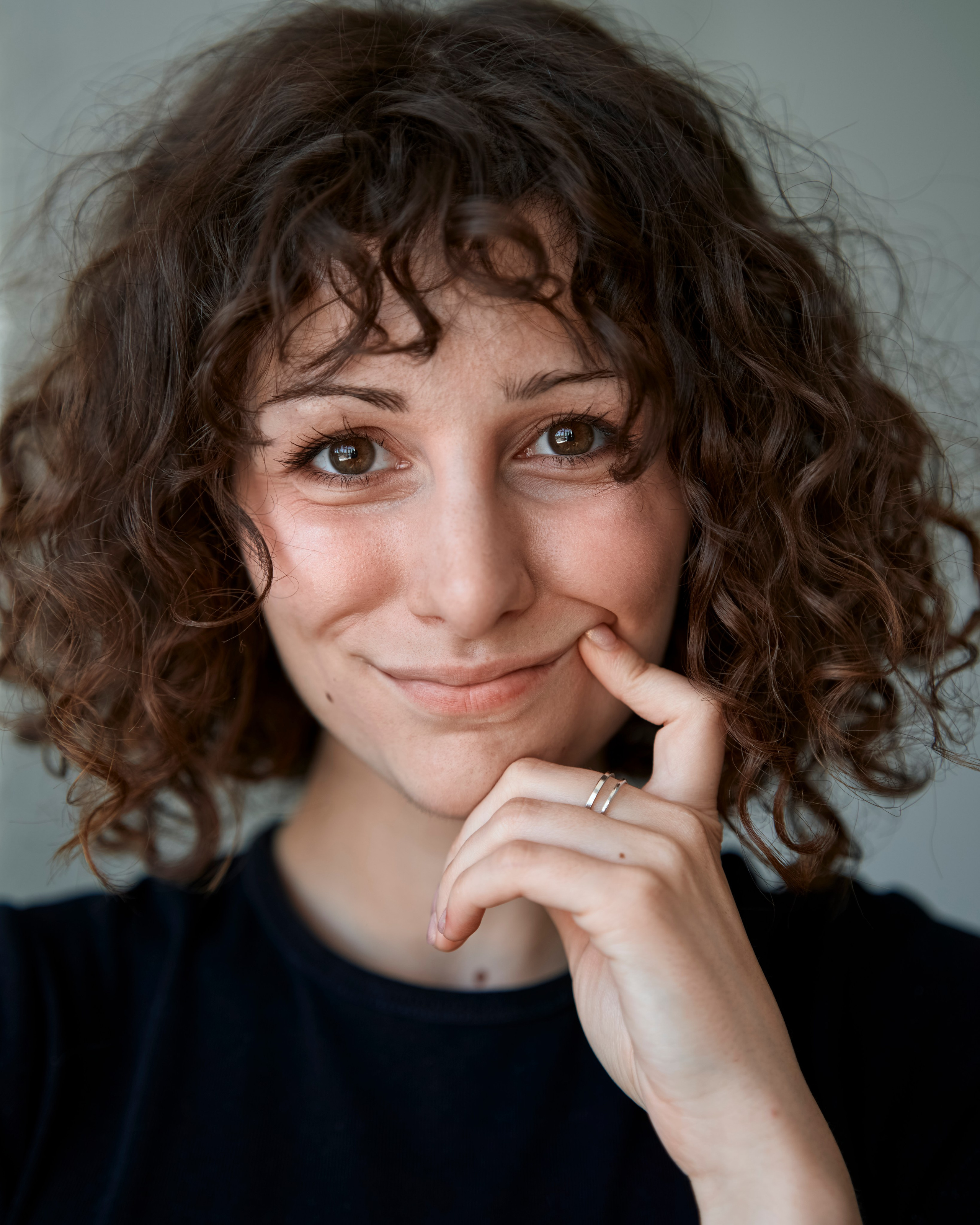 Актерское портфолио с естественным светом